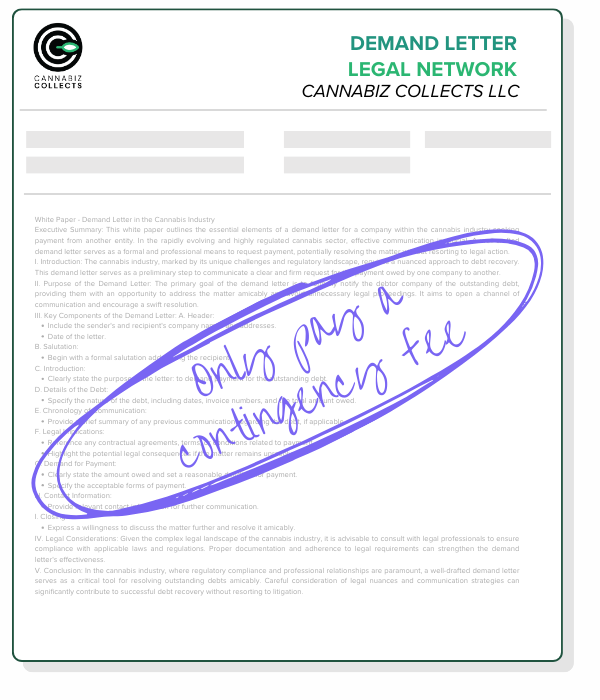 Legal Network | CannaBIZ Collects