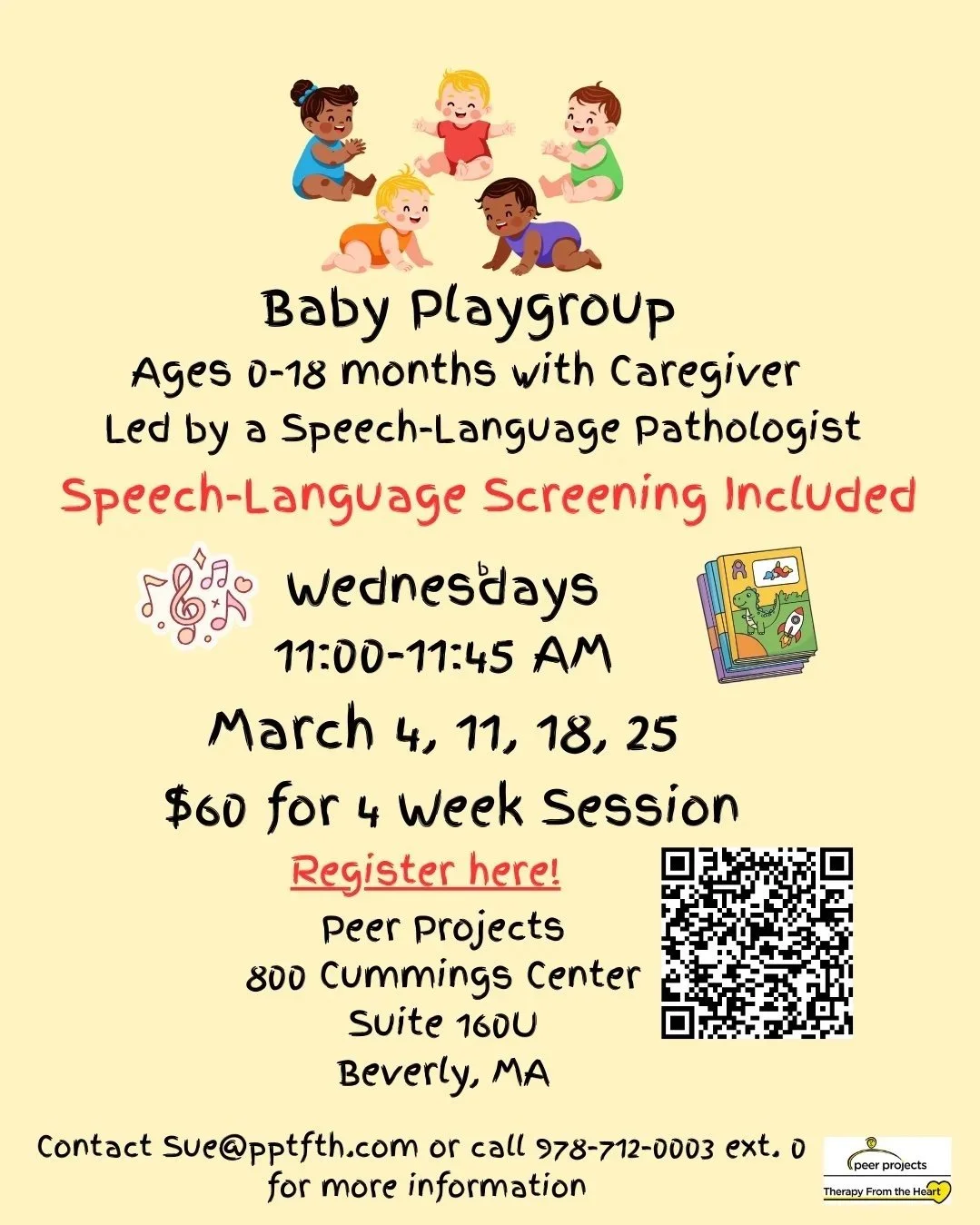 Baby Playgroup - Ages 0-18 months