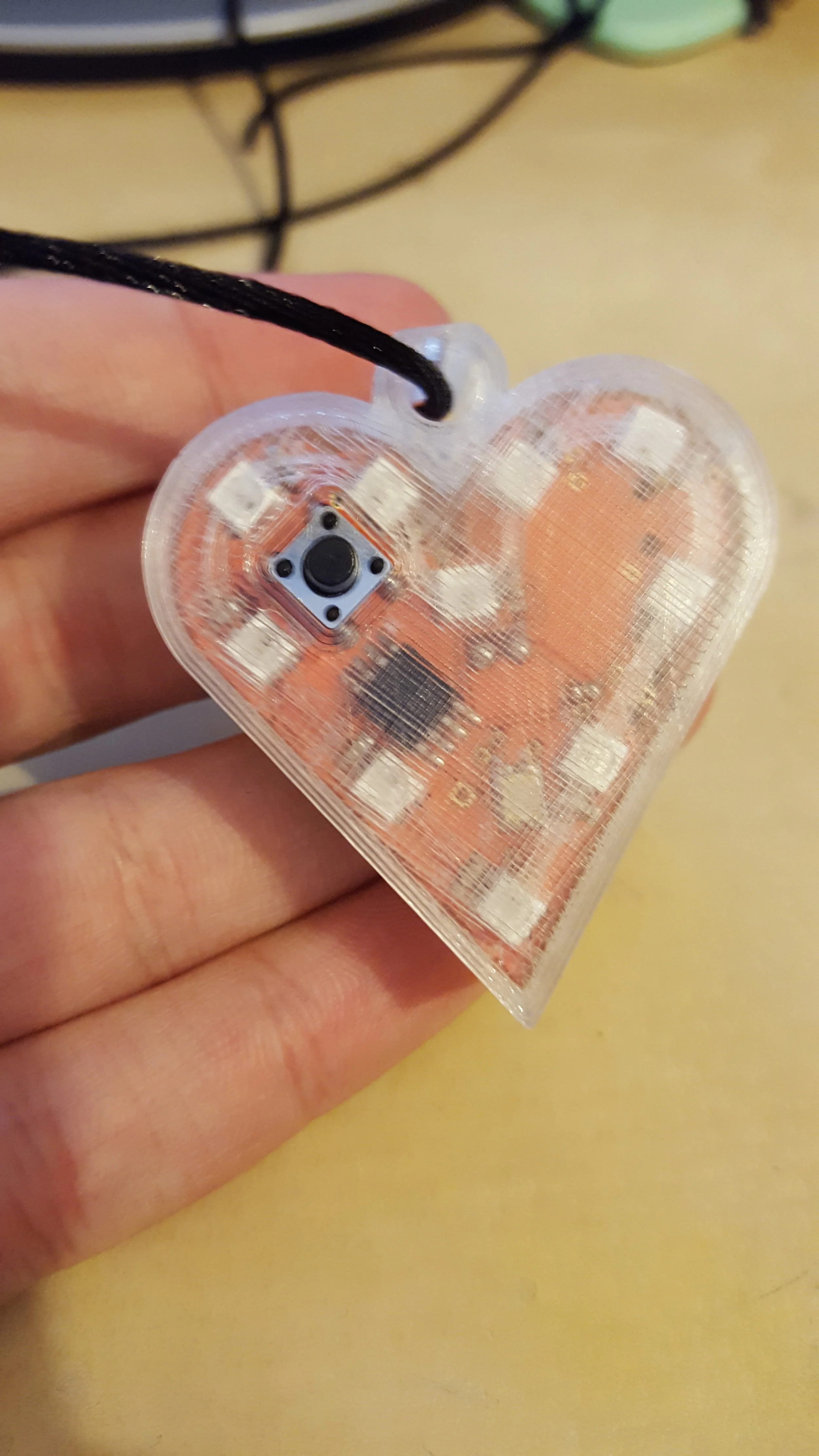 RGB LED Heart Wearable (2017)  (WIP)