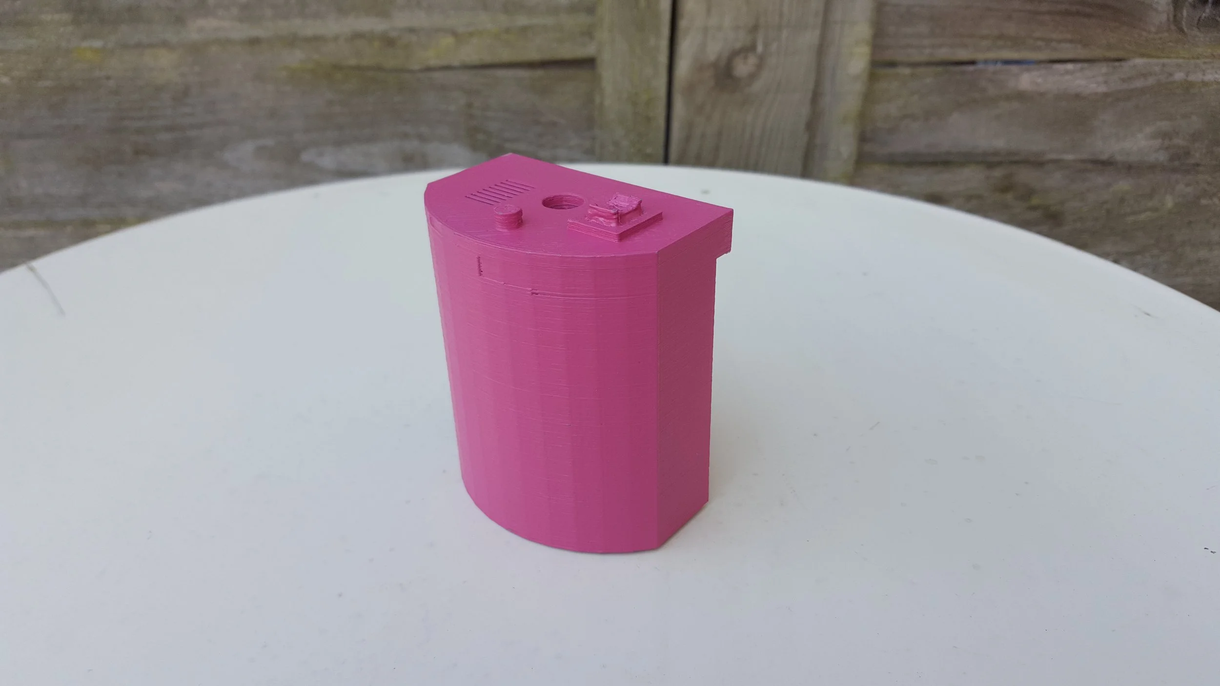 The second concept design, larger than previous to help accommodate the electronics.