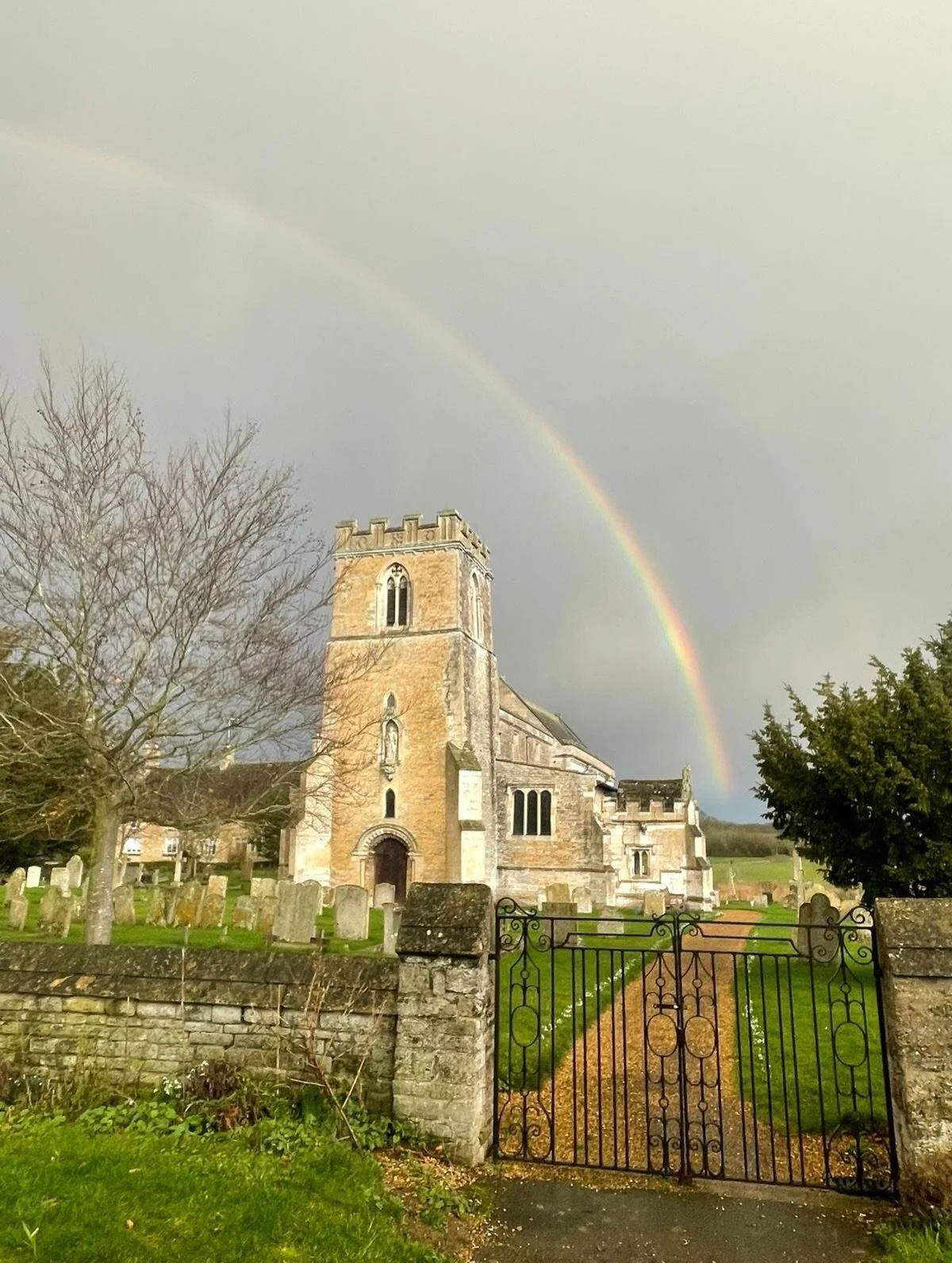 Rainbows have a way of making the world seem right. -Anthony T. Hincks