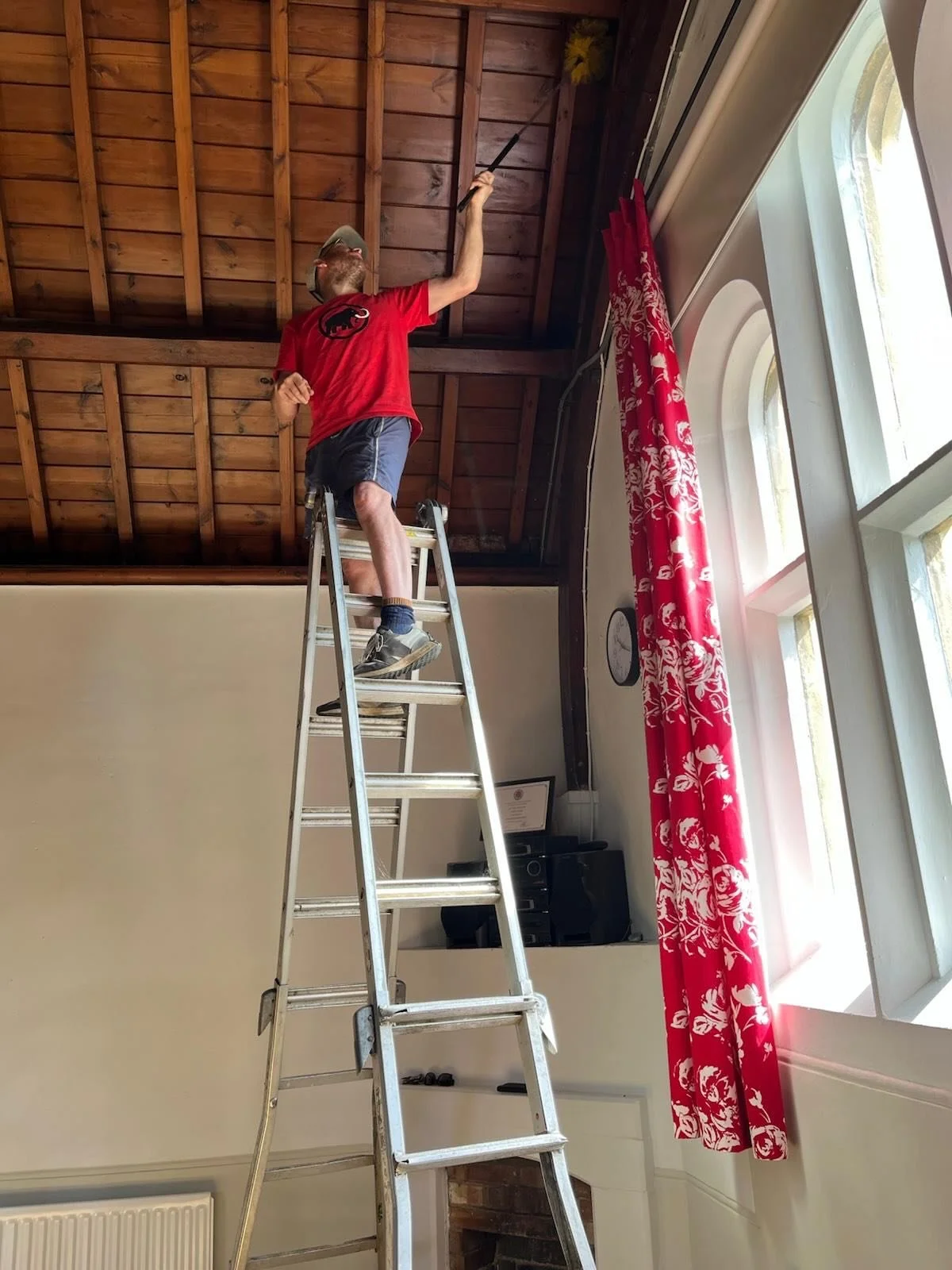 Thank you to everyone who helped with the Village Hall clean on Saturday morning. What a team!