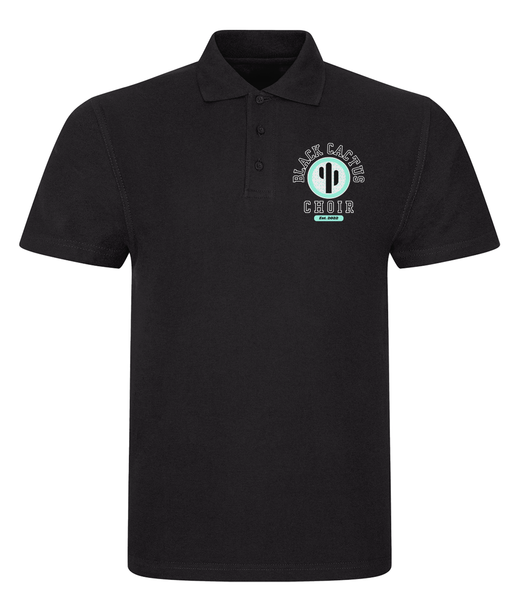 Black Cactus Choir Polo