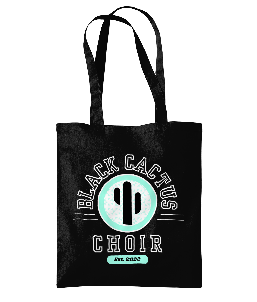 Black Cactus Choir Tote