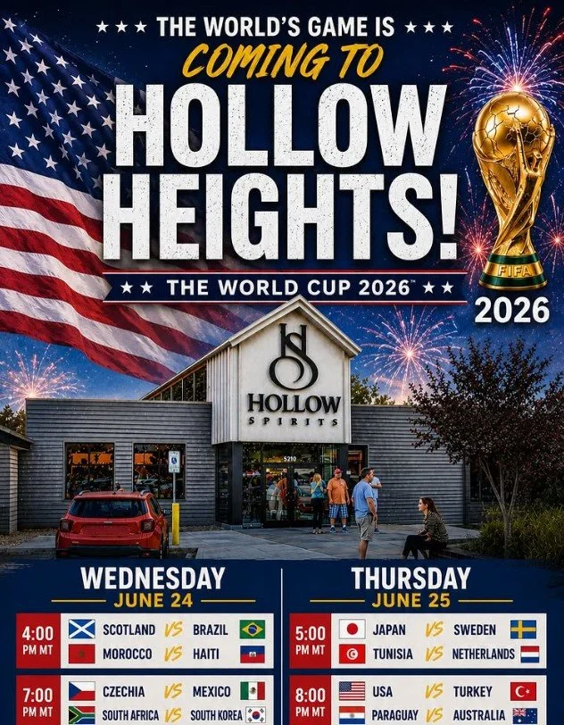 USA vs Turkey World Cup watch party Hollow Spirits Heights