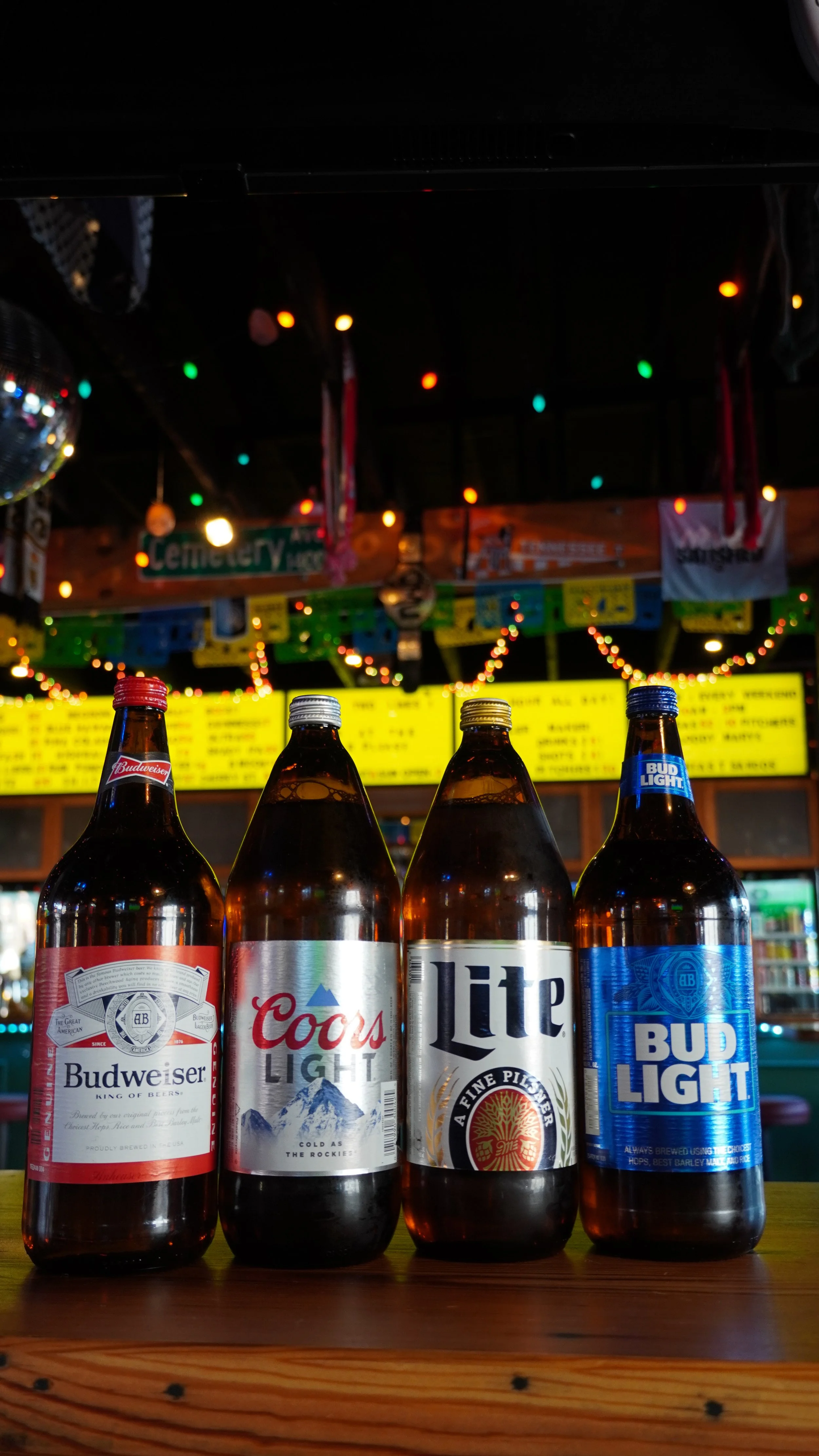 beer bottles