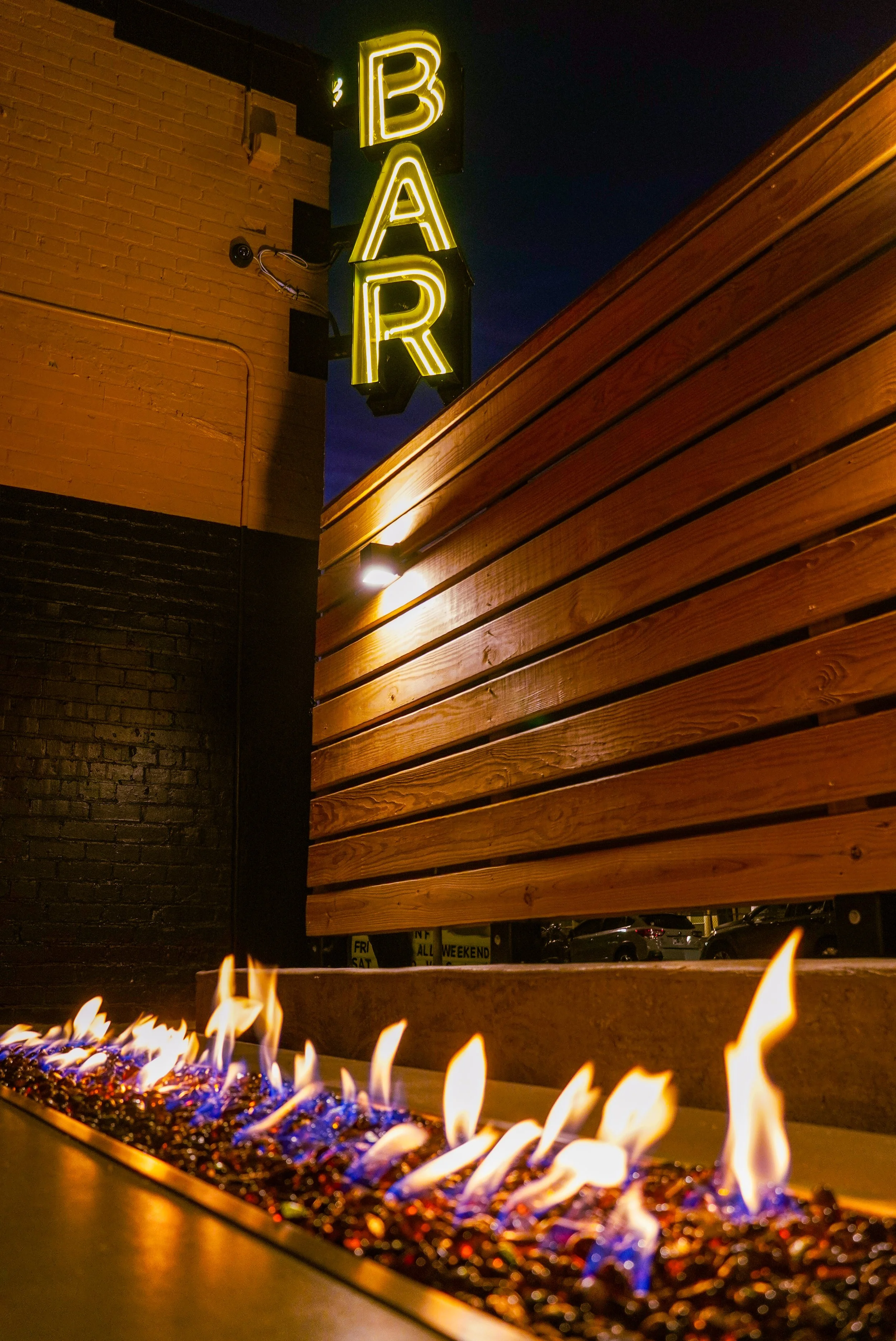 bar outdoor sign