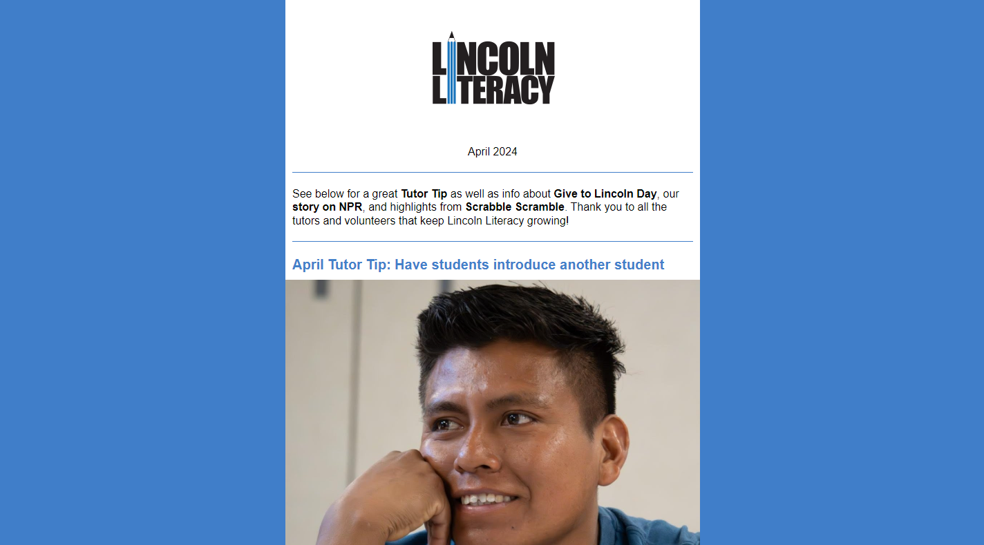 Lincoln Literacy April Newsletter.png