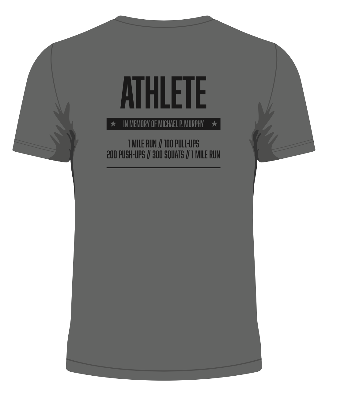 2019 'ATHLETE' back by Matt McCoy