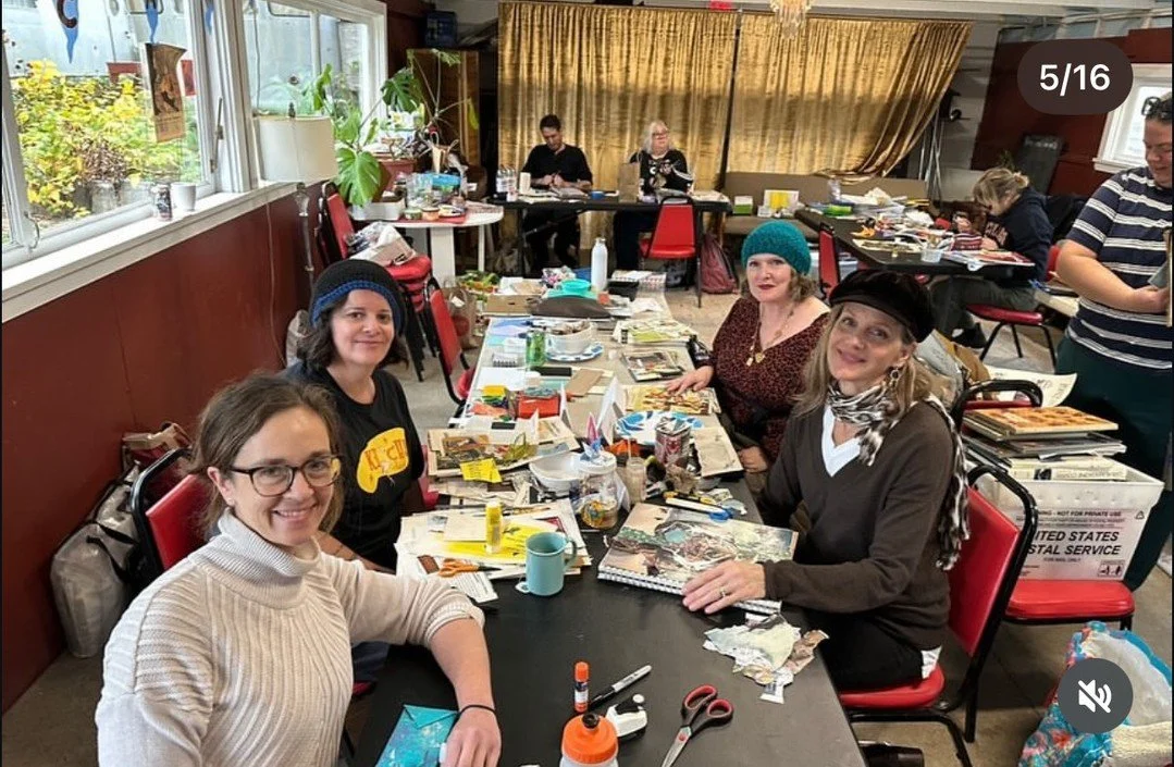 @kitschy_collagist shared &ldquo;Costal Collage Camp Two hosted by @annpetro&rdquo;