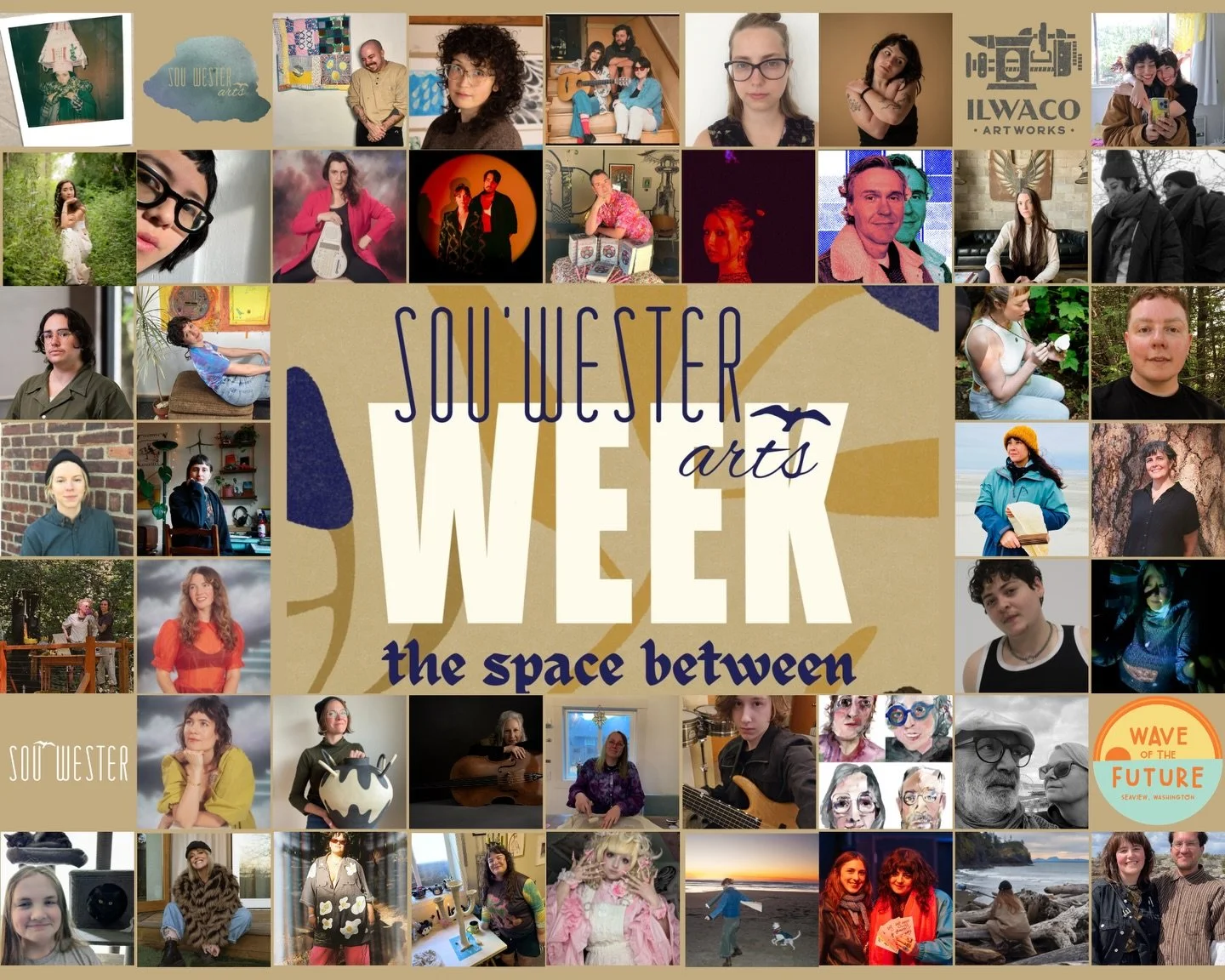 Meet the artists and art collectives shaping Arts Week 2026!

&bull; Ana Anu &amp; Jos&eacute; Lobo
&bull; Erin Aquarian &amp; Kathryn Vision
&bull; Babes In Canyon
&bull; Lane Bestold
&bull; Raven Black
&bull; Rachel Blumberg / Arch Cape
&bull; Luz 