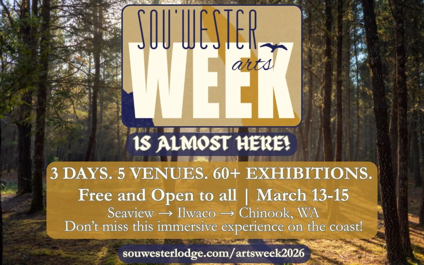 💥Preview our weekend program!💥
*This program is a working draft and will continue to evolve. We invite you to explore a full weekend of programming blossoming across Seaview, Ilwaco, and Chinook, March 13-15. All events are free and open to all!!!