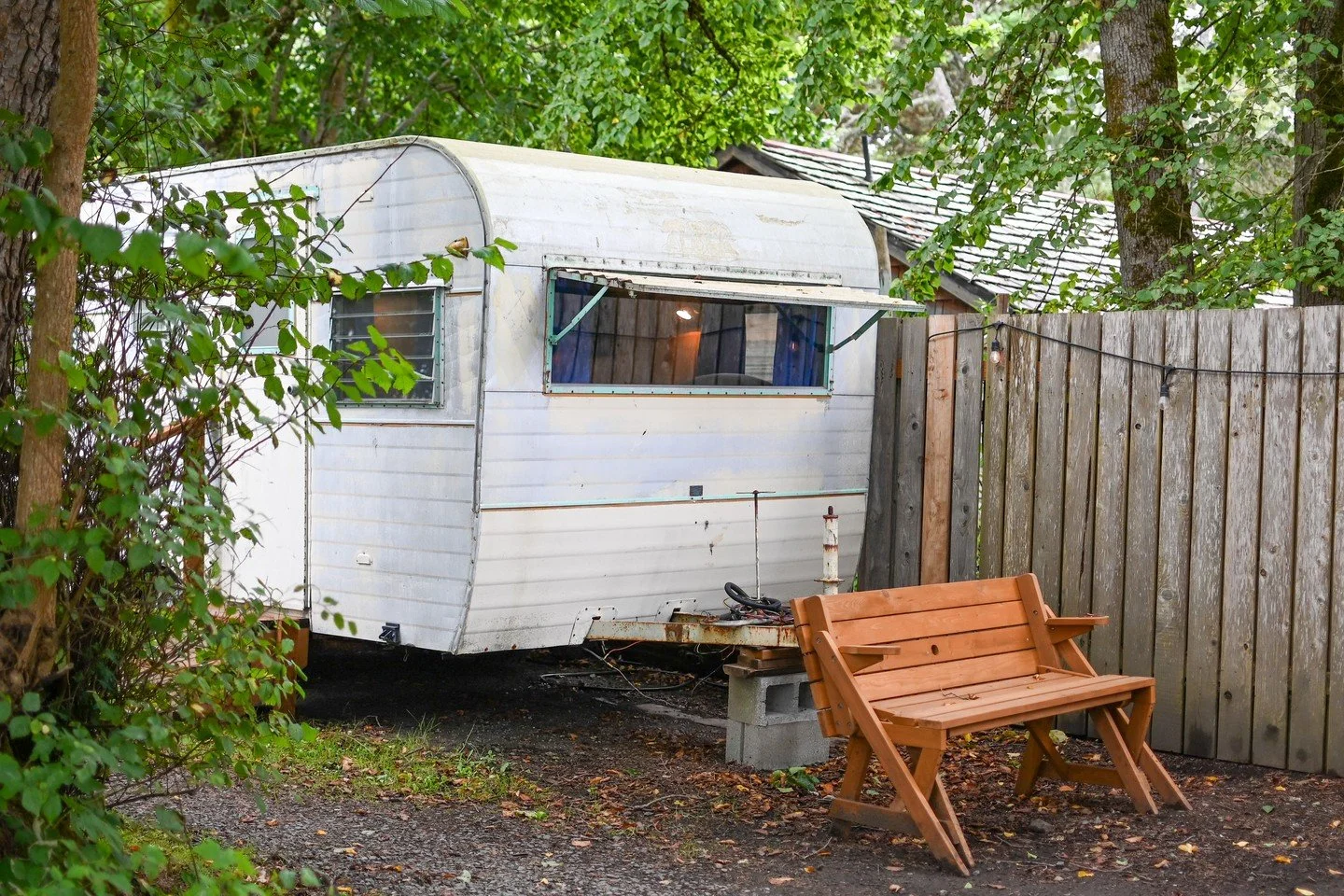 While the peninsula is bountiful with forest and beach walks, history, thrifting, and more&hellip; you don&rsquo;t have to leave the grounds if you don&rsquo;t want to.

We&rsquo;ve got a VHS and vinyl lending library, a front porch market stocked wi