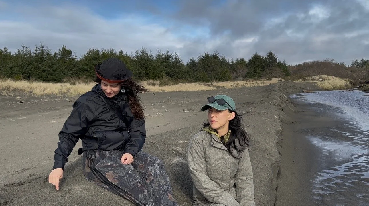 &ldquo;We brainstormed and storyboarded on a big whiteboard while rain pitter-pattered. We wrote poetry in the tea trailer about tarot cards. We took our feelings and mysteries to the ocean and the garden spa to rest and steep, release and bloom. We 