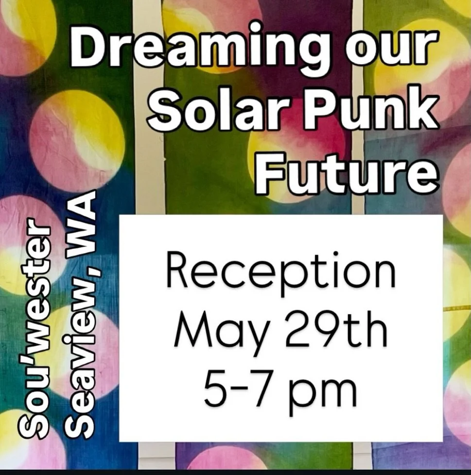 Step into Dreaming Our Solar Punk Future ✨🌞

Join us this Friday, May 29 from 5-7PM for the opening reception of Iris Sullivan Daire&rsquo;s immersive interactive installation in the Art Trailer Gallery.

Take in beautiful hand-dyed silks, shifting 