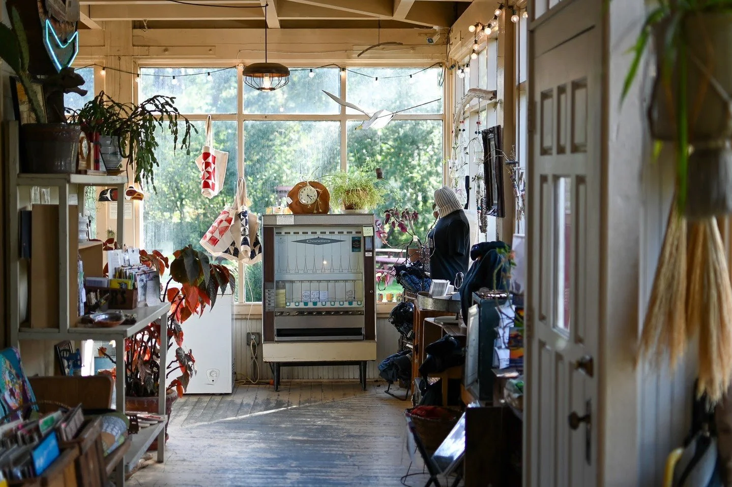 Our little front porch market is always an adventure of its own. souwesterlodge.com