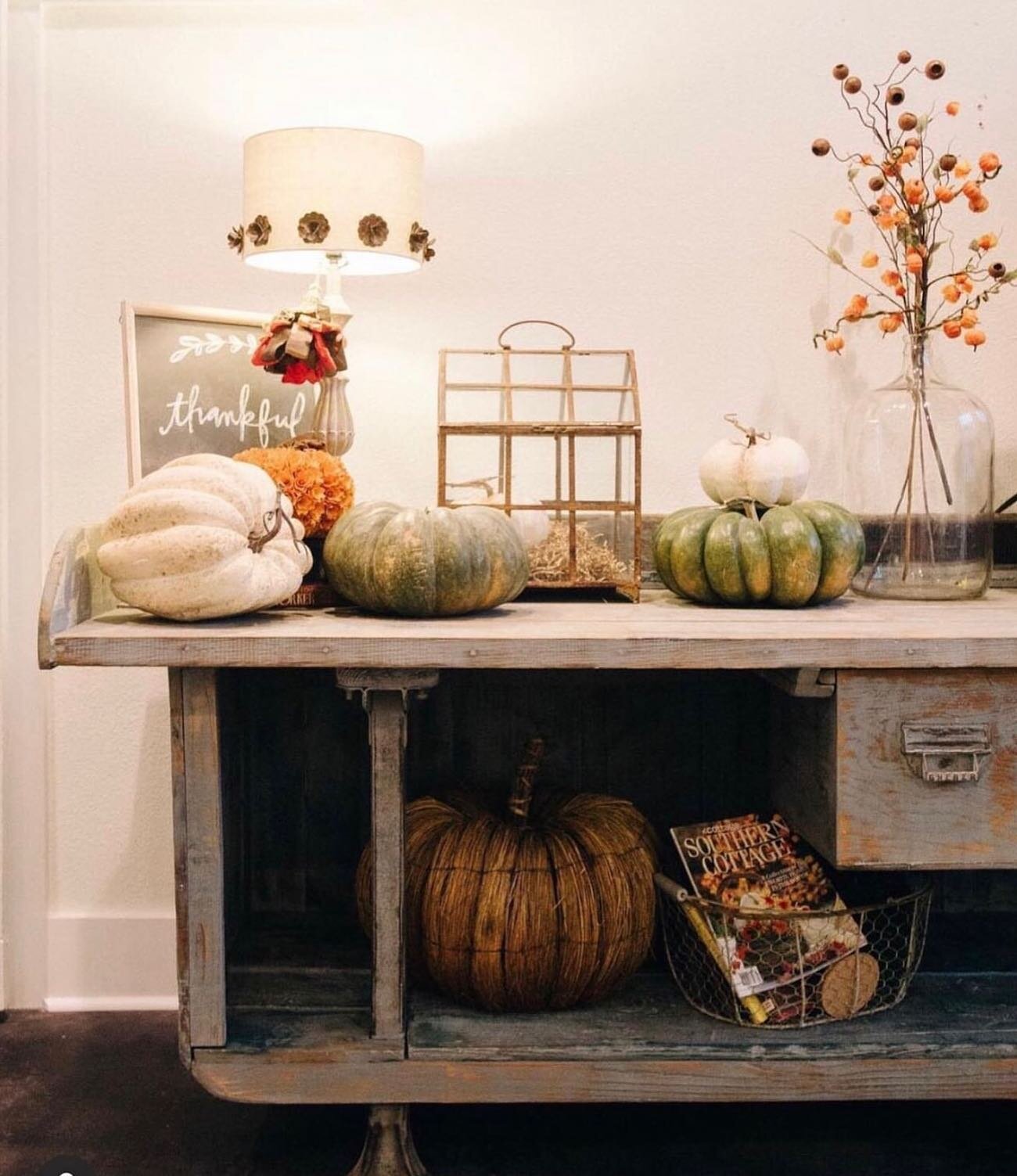 Happy September!!!!
I am so READY to decorate for fall and to re-do the stores this week with all the fall goodies!!
When do you bring the pumpkins out?
Is it a certain date or does it depend on the temperature for you?
I&rsquo;ve been waiting until 