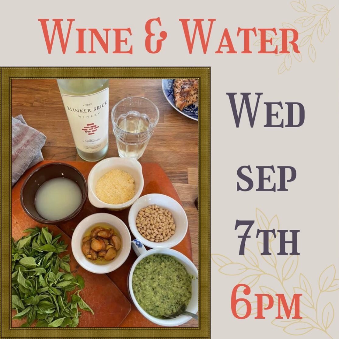 Join us tomorrow at 6pm LIVE for Wine and Water!
Salsa Verde Chicken Skillet!
Yummm!!!