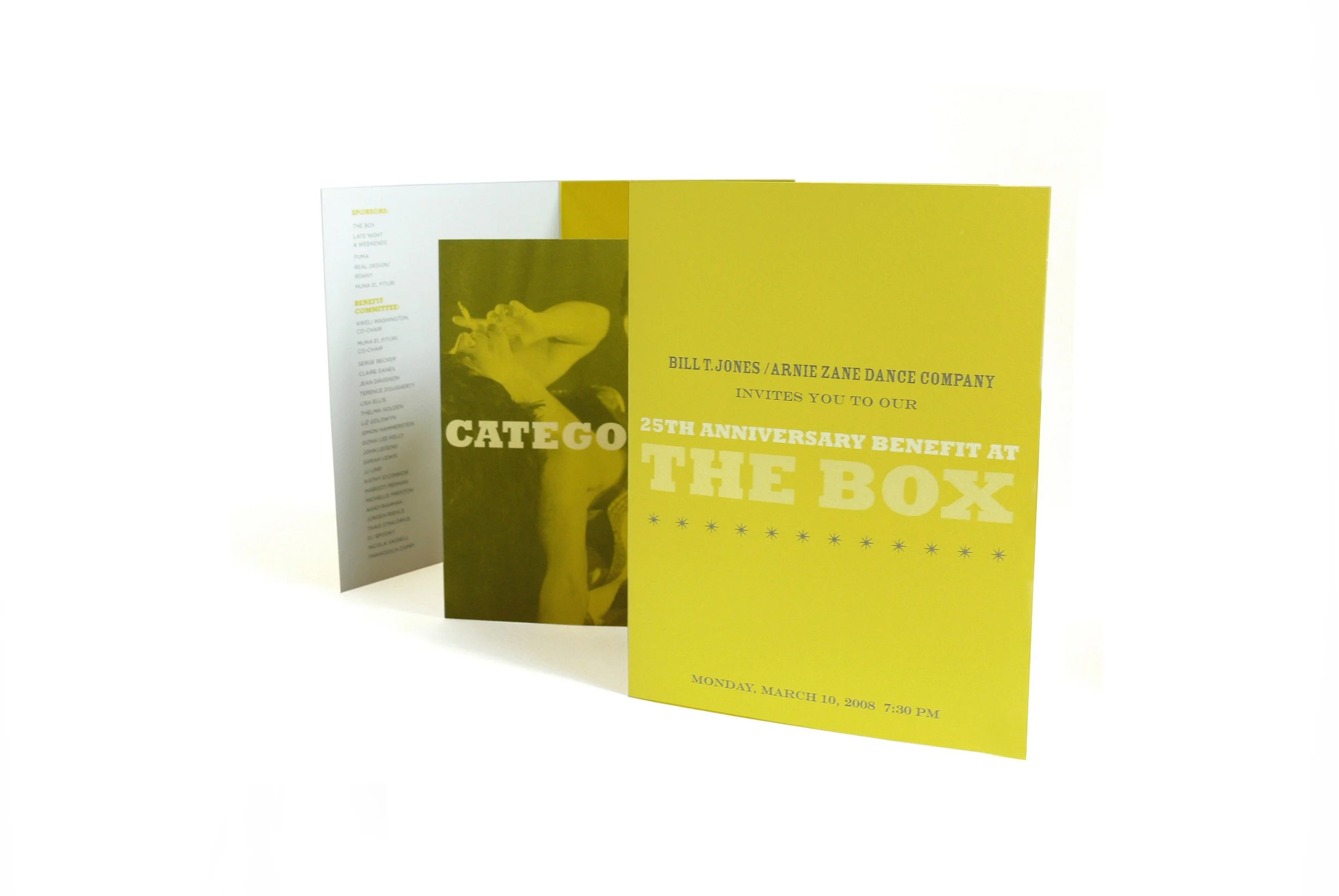 Bill T. Jones Identity