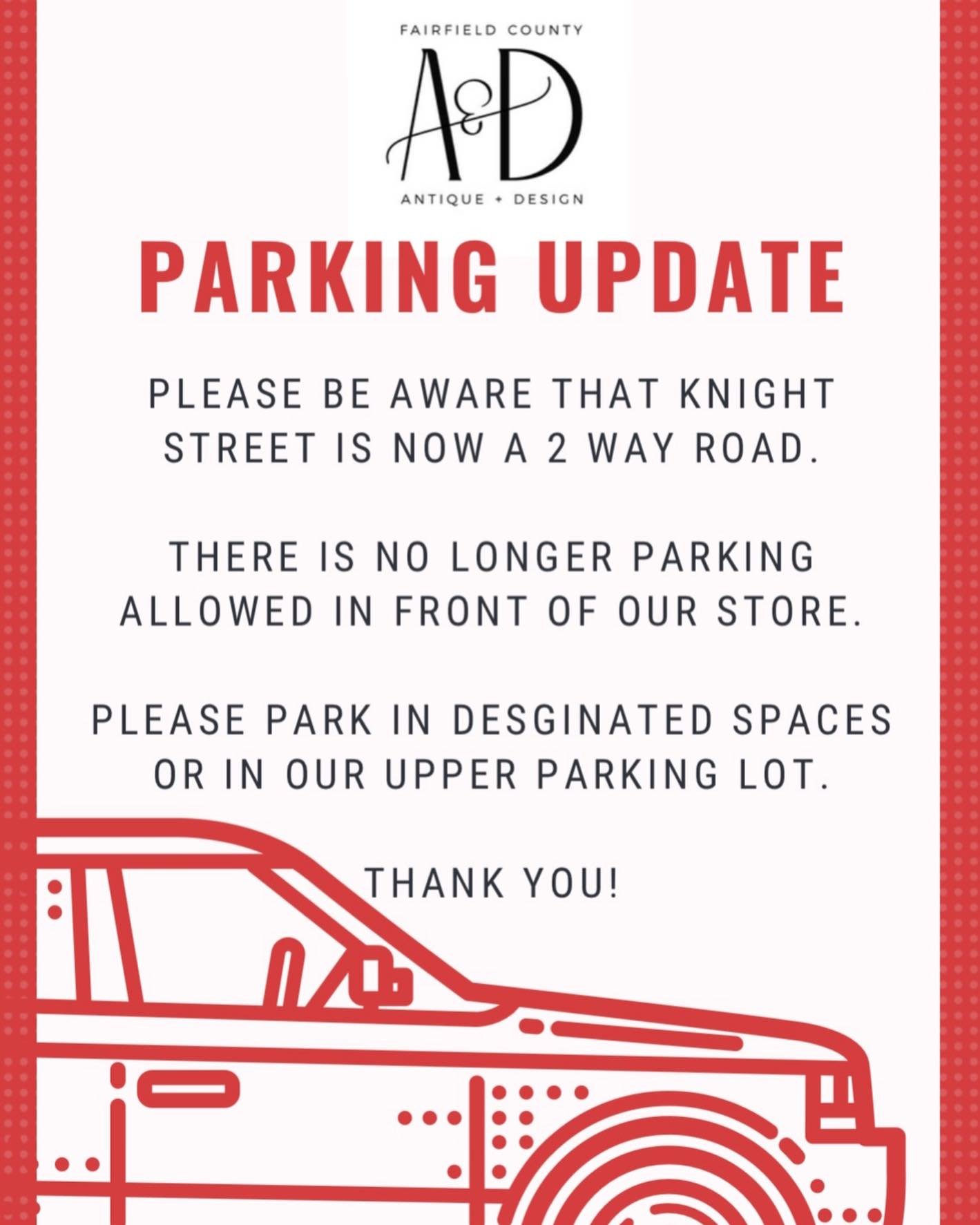 Parking update 🚗