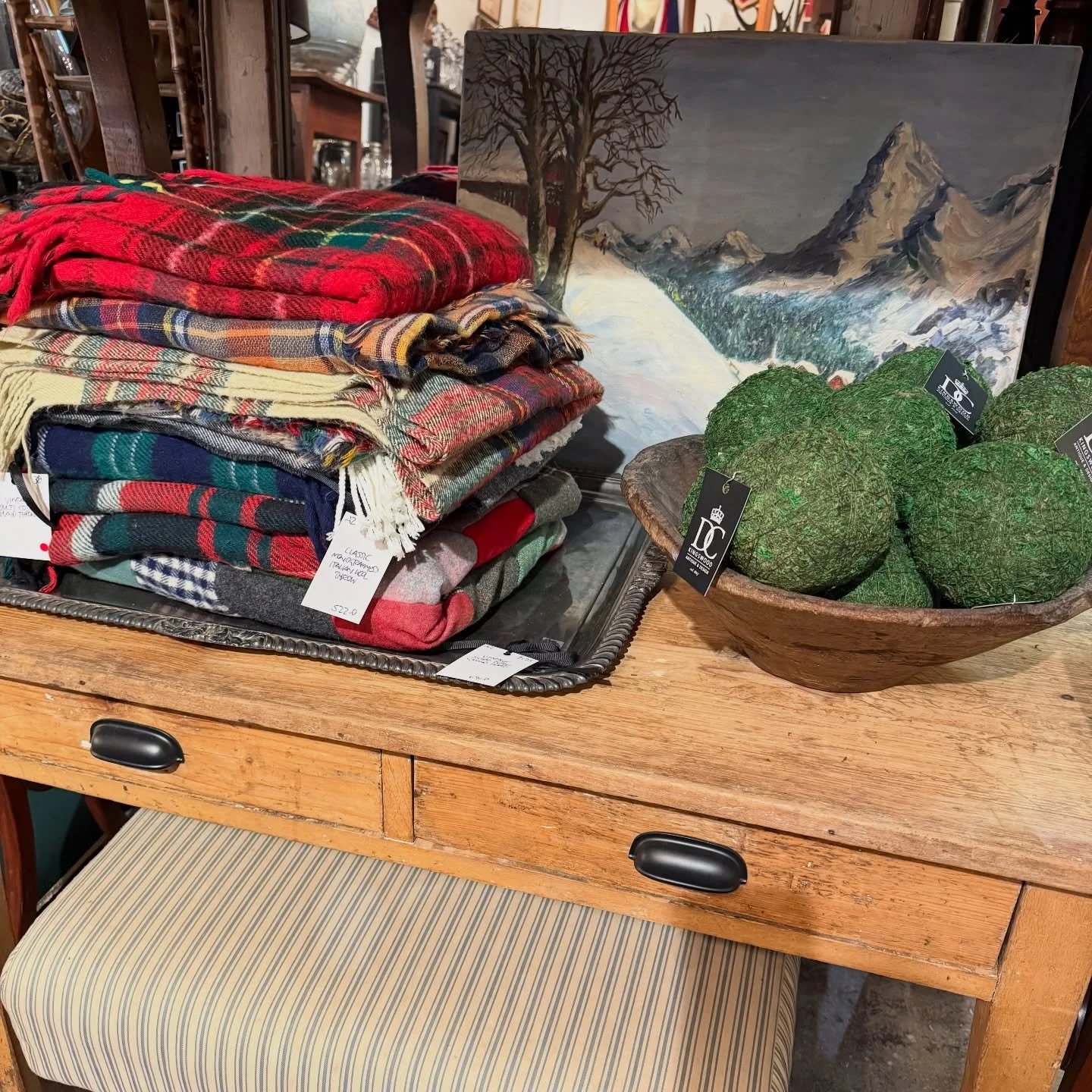 Come get warm and cozy with us today because tomorrow we will be closed due to the inclement weather! ☃️