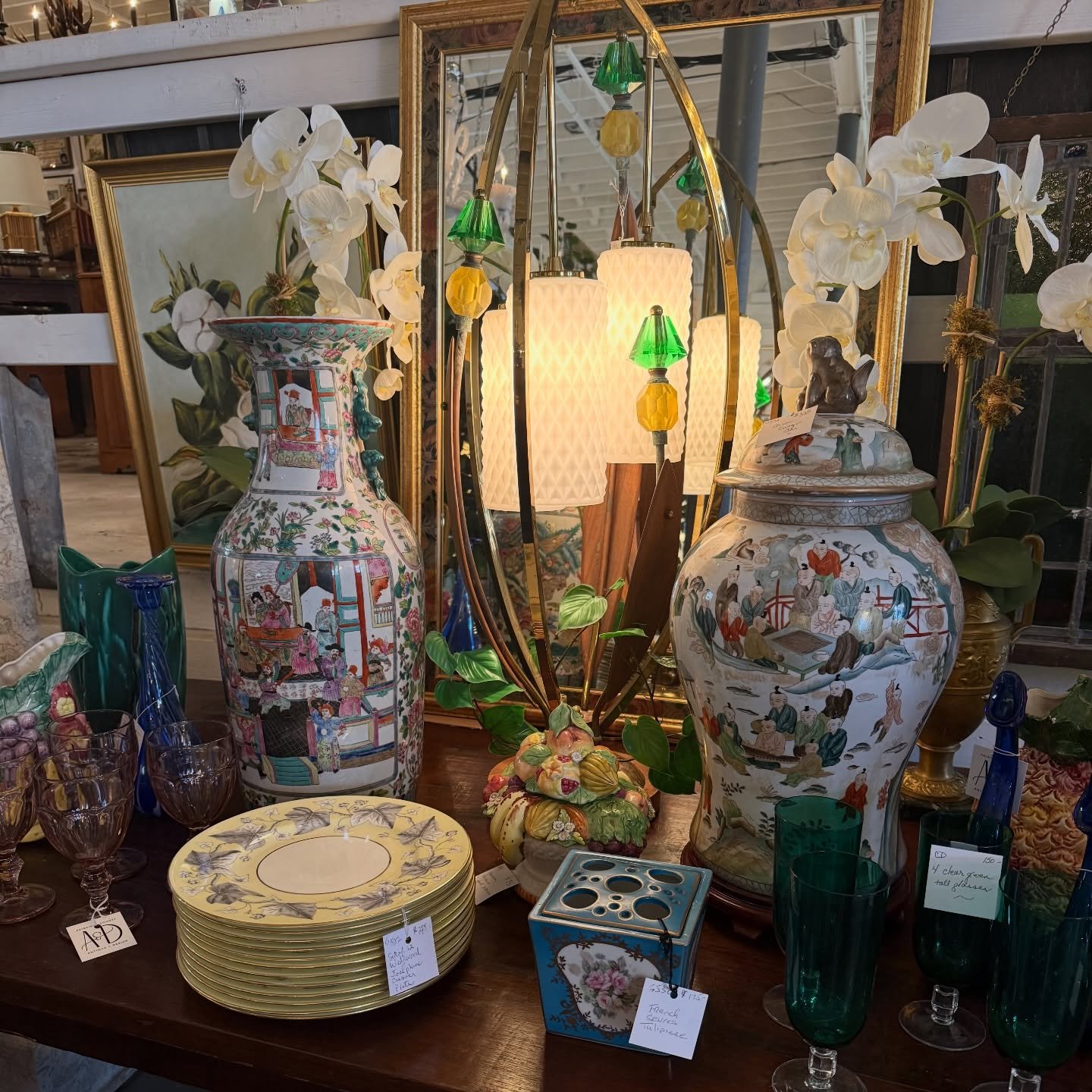 Happy Earth Day! Did you know, shopping antiques and vintage helps the earth by reducing waste, conserving resources, and giving existing items a longer life instead of fueling new production. 🌍