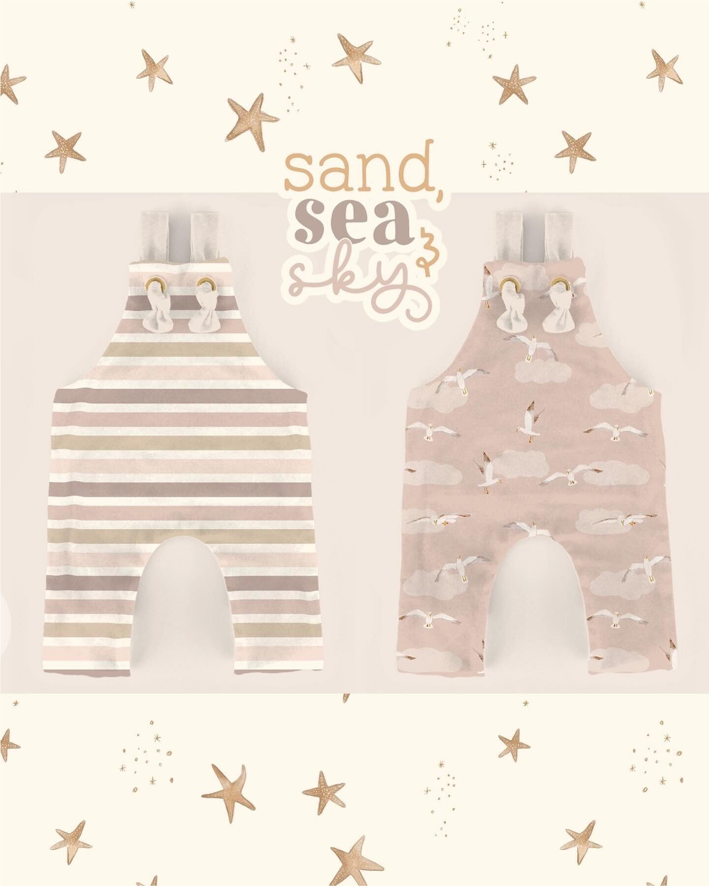 &lsquo;Sand, sea &amp; sky&rsquo; will be available on Monday! I first started dreaming up this collection&rsquo;s seafoam color ways but there is also a pink/mauve color way coming too! The pink reminds me of sand and dusky sunset skies. 
⠀⠀⠀⠀⠀⠀⠀⠀⠀
