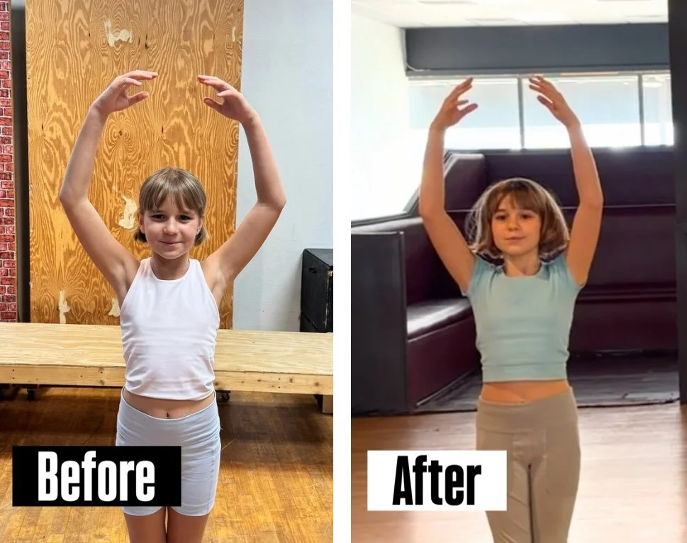 Every detail matters ✨

One of the most overlooked and under coached elements is posture and port de bra (the arm positions and pathways in dance). 

While most students who come to us know the terminology of where the position goes, very few know wh