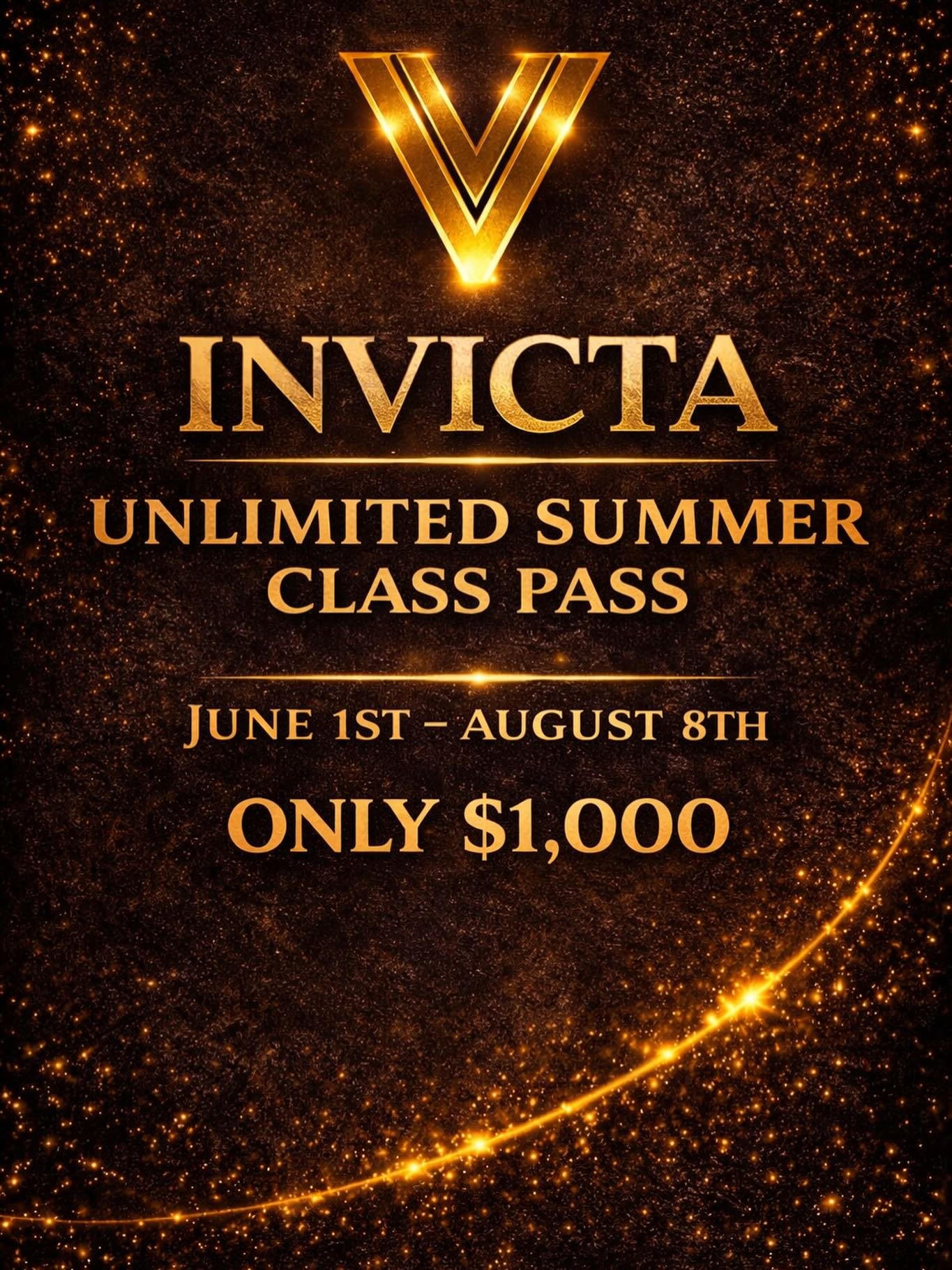 IT&rsquo;S BACK 🔥💯

TRAIN ALL SUMMER. ALL CLASSES. ALL DAY. 

AND SAVE BIG! 

INVICTA UNLIMITED SUMMER PASS IS OUT NOW. 

https://www.invictatrainingcenter.com/schedule-4

#houstontheatre #houstondancers #houstonathletes