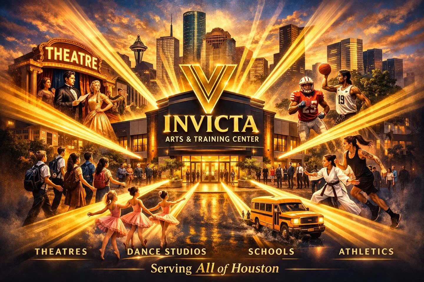 We see Invicta Arts and Training Center as the Central Hub to serving ALL OF HOUSTON&rsquo;S Athletes &amp; Artists.

That&rsquo;s why we will always have single purchase classes in all areas focused solely on developing skills and improving students