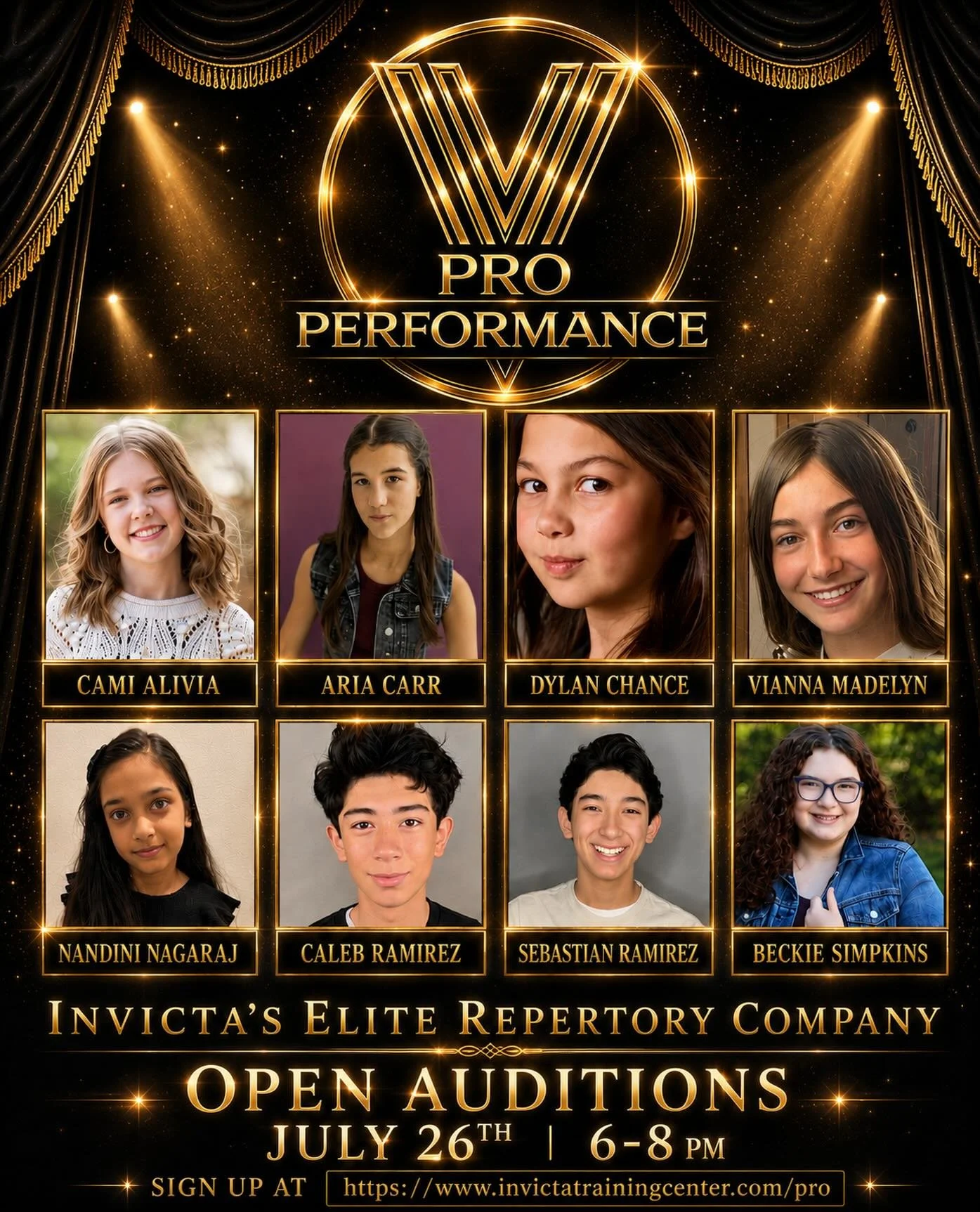 PRO PERFORMANCE ✨🔥🎭

It&rsquo;s official&hellip; We have 8 current Company and PRO students confirmed to step into a NEW LEVEL of INVICTA PERFORMANCE. 

INVICTA&rsquo;S ELITE REPERTORY THEATRE COMPANY

OPEN AUDITIONS  JULY 26TH  6 - 8 PM

This is o