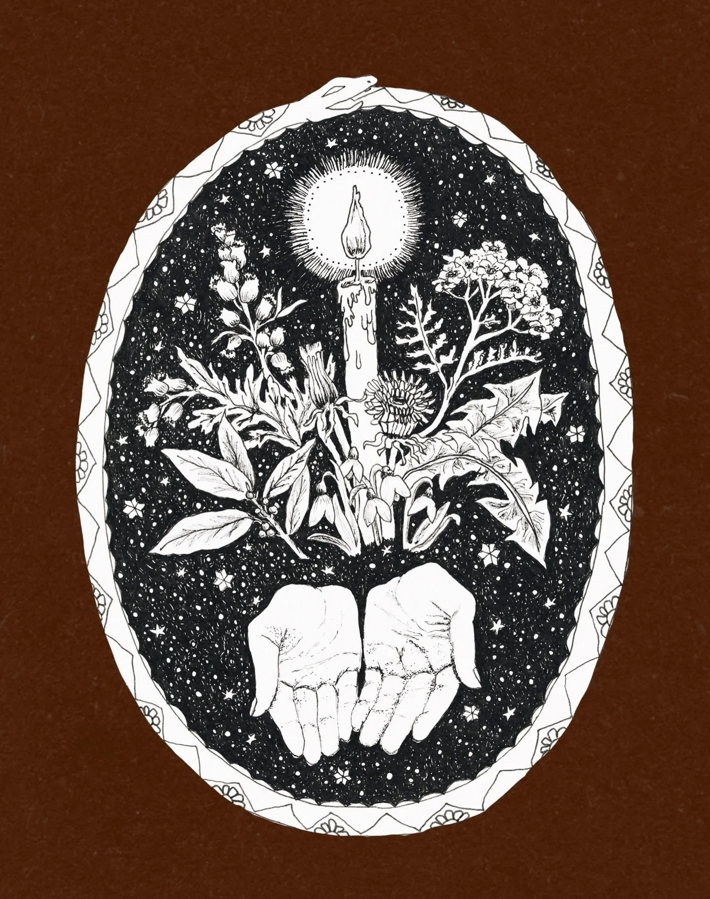 imbolc is often translated as &ldquo;in the belly of the mother&rdquo;, referring to our winter gestation ~ sleeping seeds in the dark womb of the earth, awaiting the light and renewal of spring 

merry imbolc, cuties ~ may we embrace what the darkne