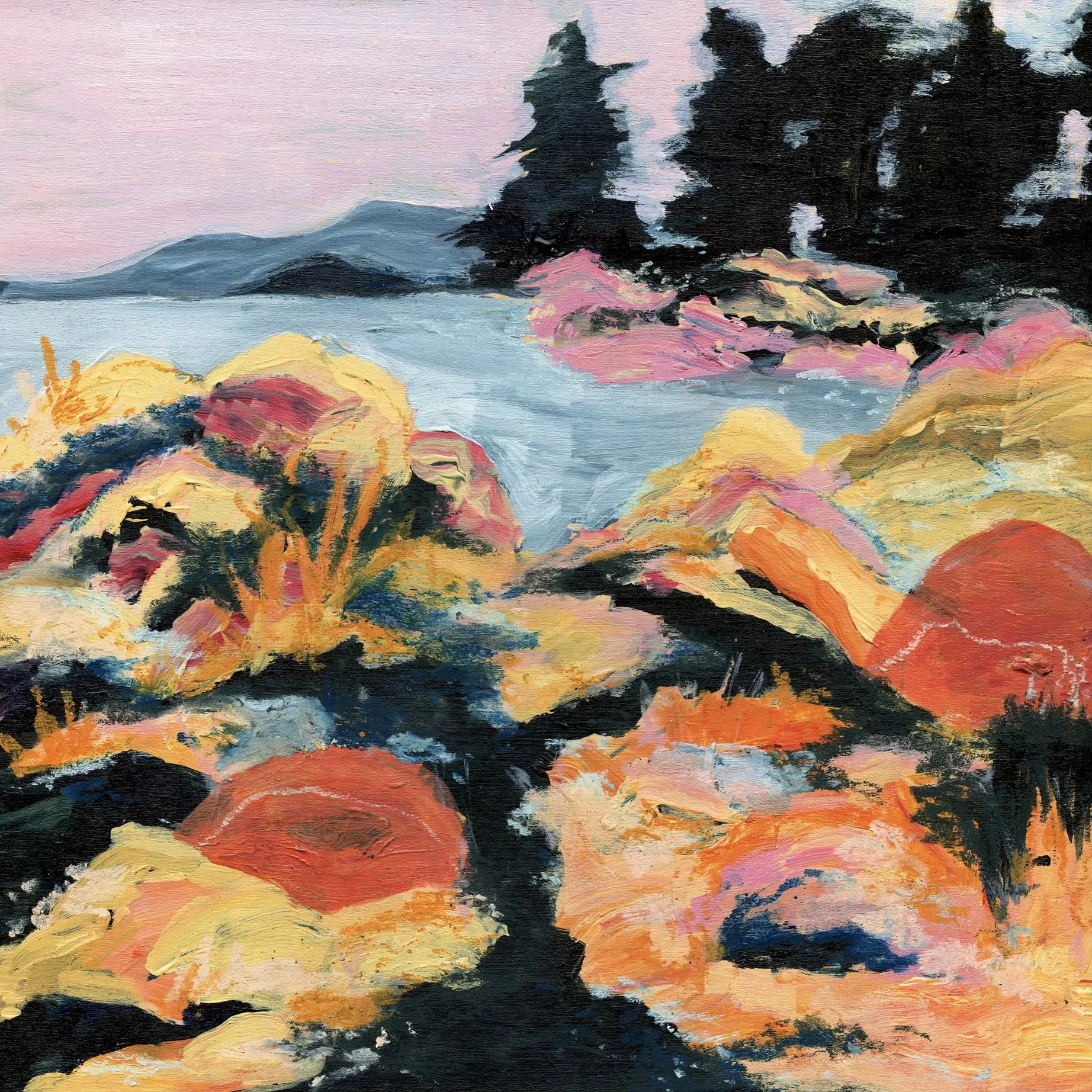 AMONG THE ANCIENT ROCKS