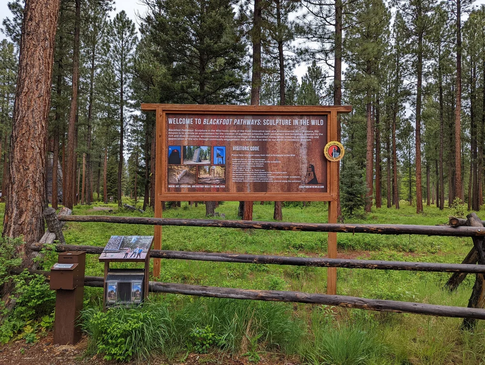  Blackfoot Pathways Welcome sign 