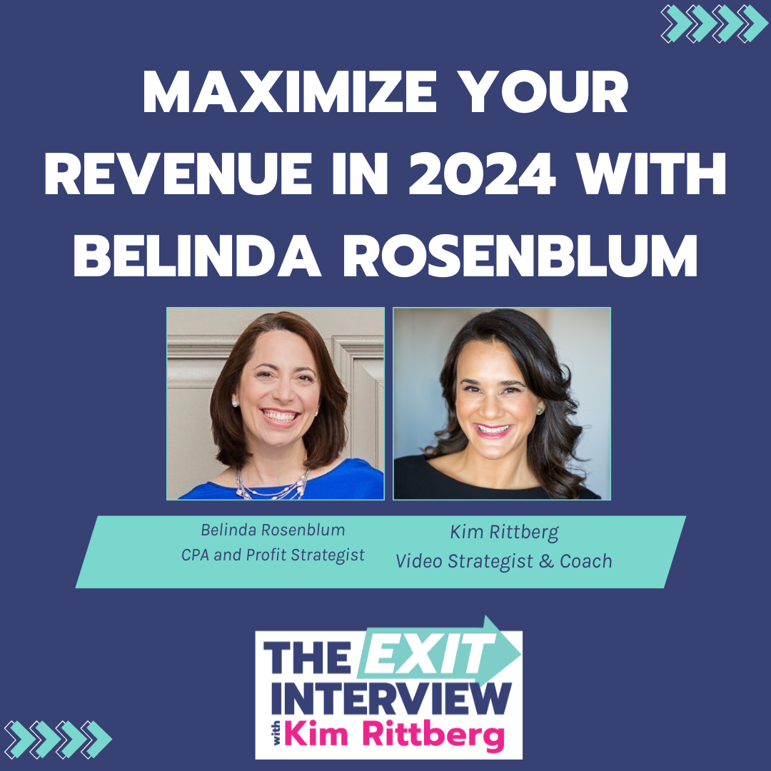 Ep.82/ Maximize Your Revenue in 2024 with Belinda Rosenblum 