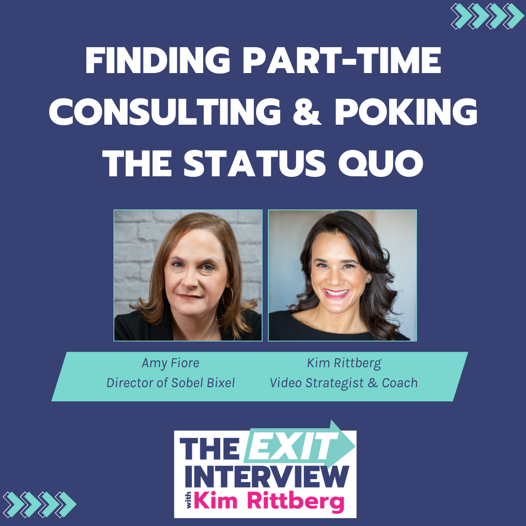 Ep.93/ Finding Part-Time Consulting &amp; Poking the Status Quo: Amy Fiore