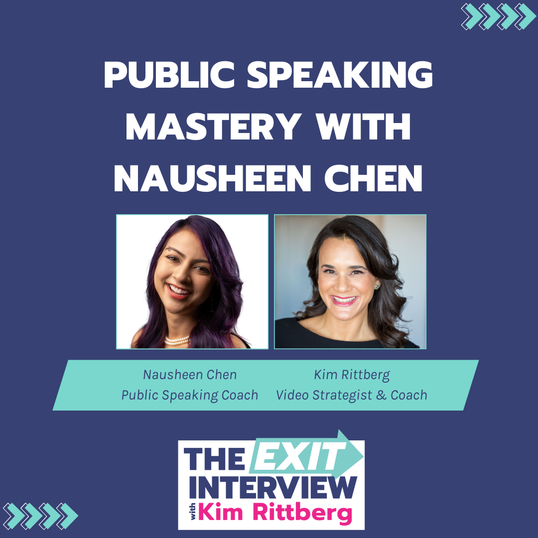 Ep. 111/ Public Speaking Mastery with Nausheen Chen: Build Confidence and Sharpen Your Skills