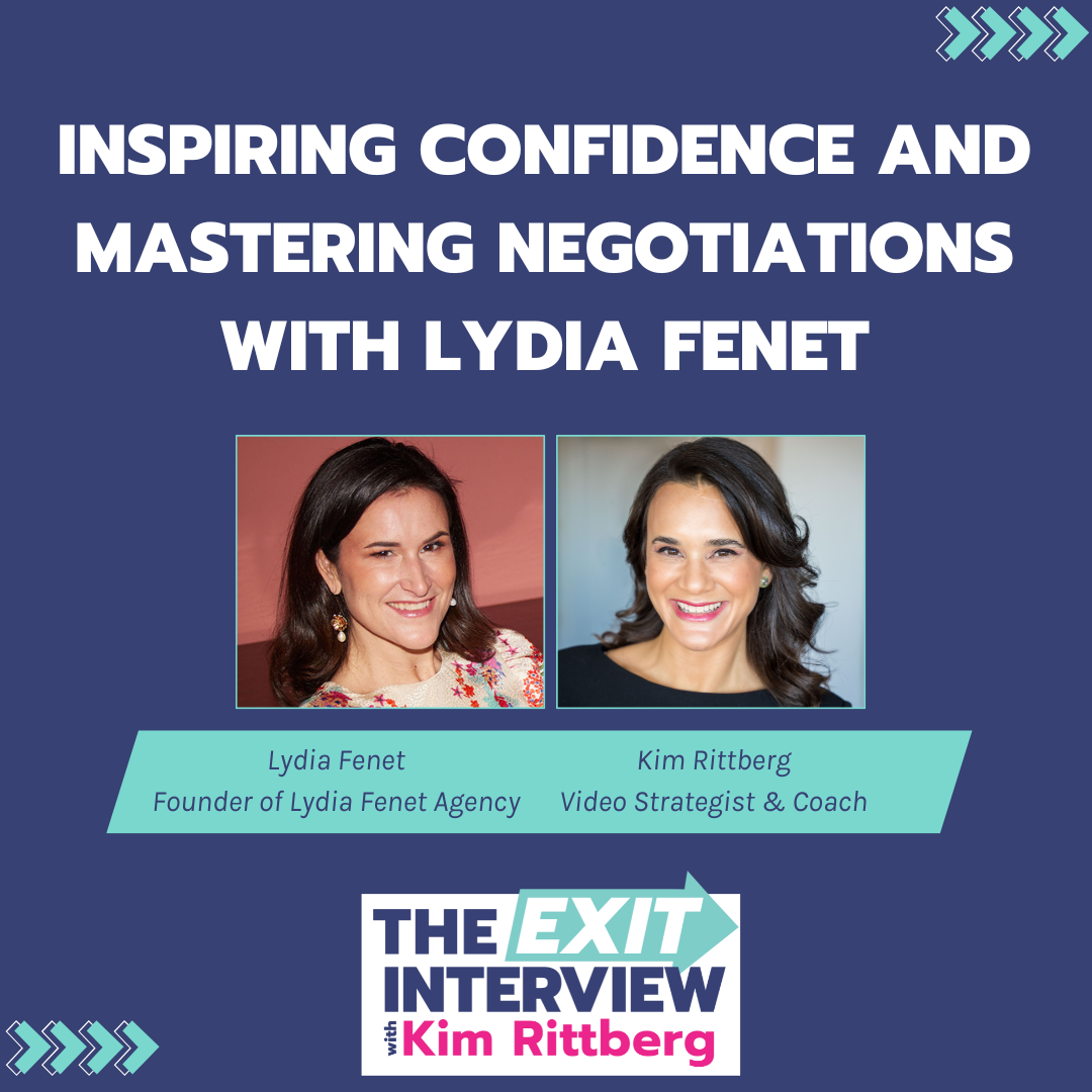 Ep. 127/ Inspiring Confidence and Mastering Negotiations: Lydia Fenet's Expert Advice