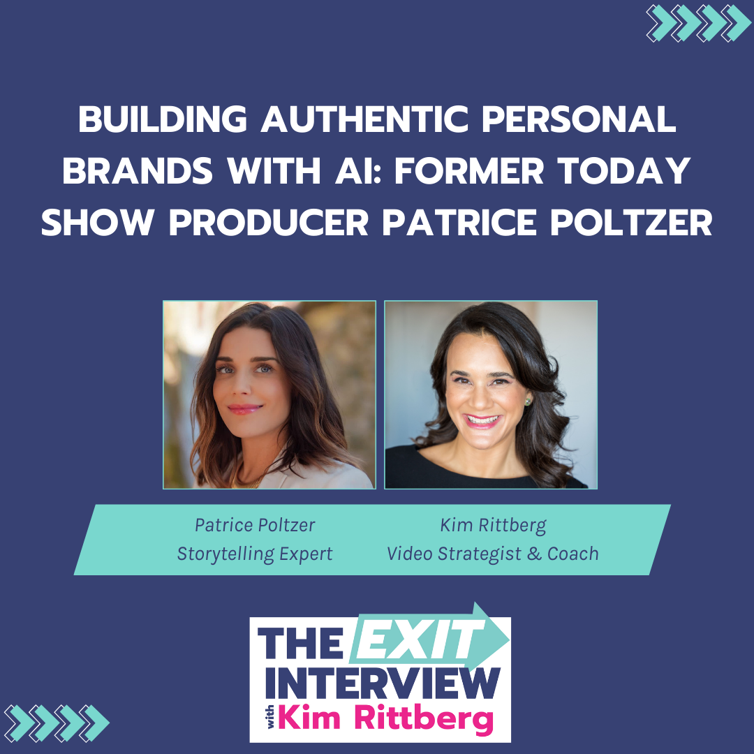 Ep. 144/ Building Authentic Personal Brands with AI: Former TODAY show producer Patrice Poltzer