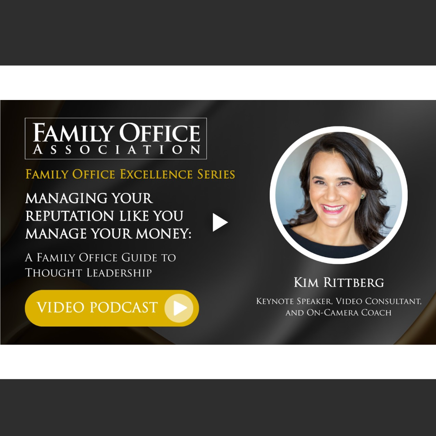 Family Office Founders &amp; Principals: Your Reputation Needs a Portfolio Strategy