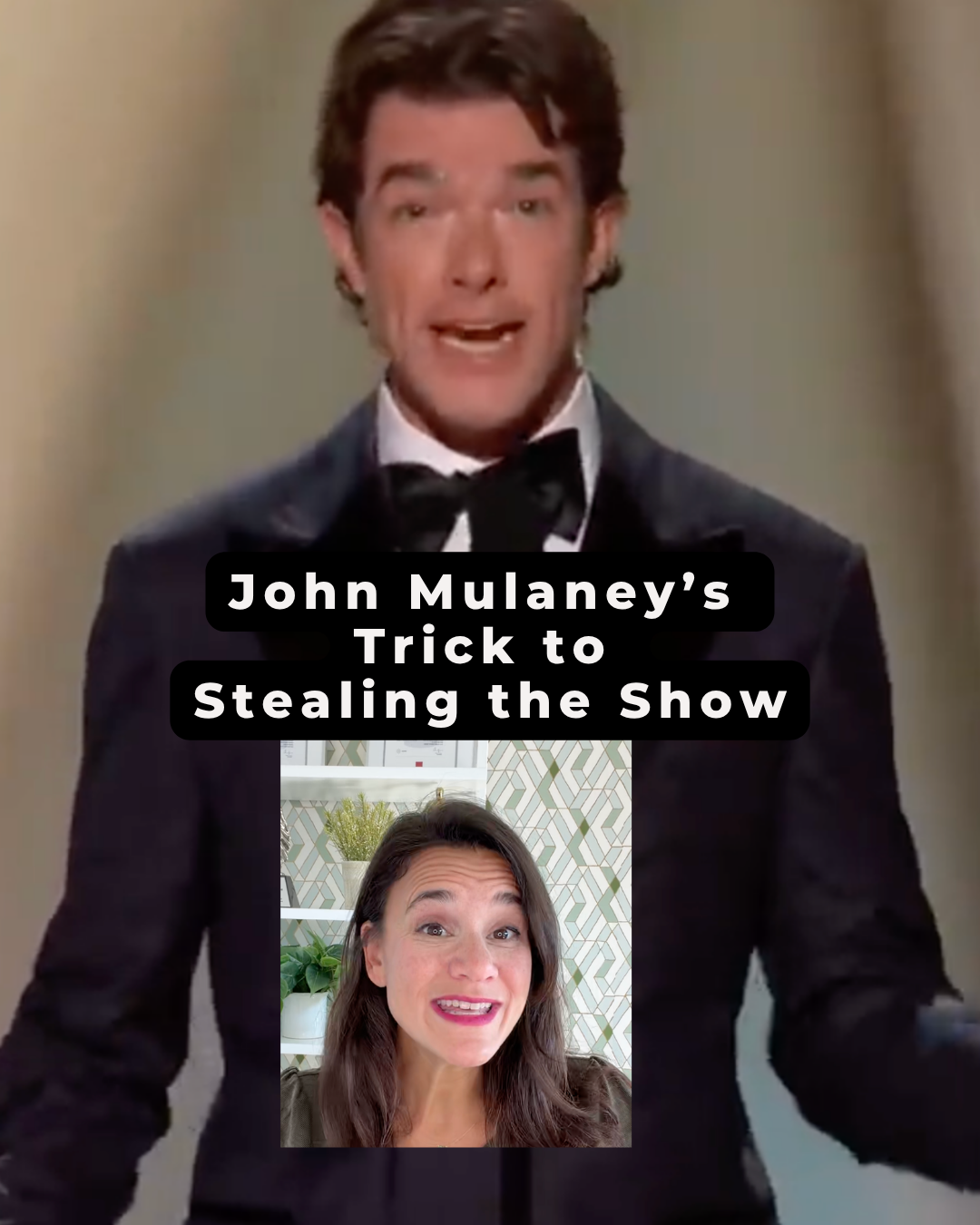 What John Mulaney's Emmys Moment Teaches Us About Owning the Room