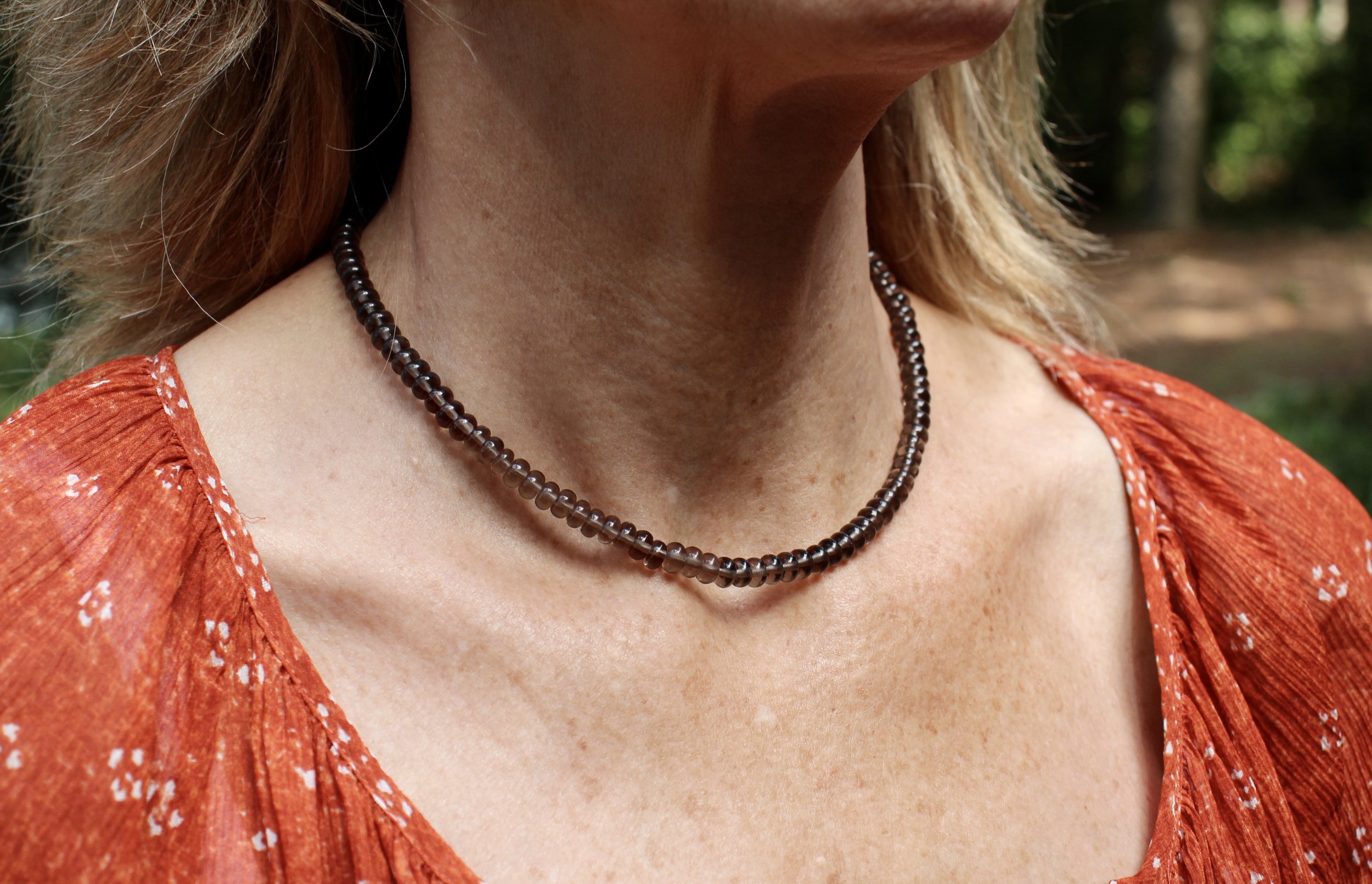 Ice Obsidian Necklace