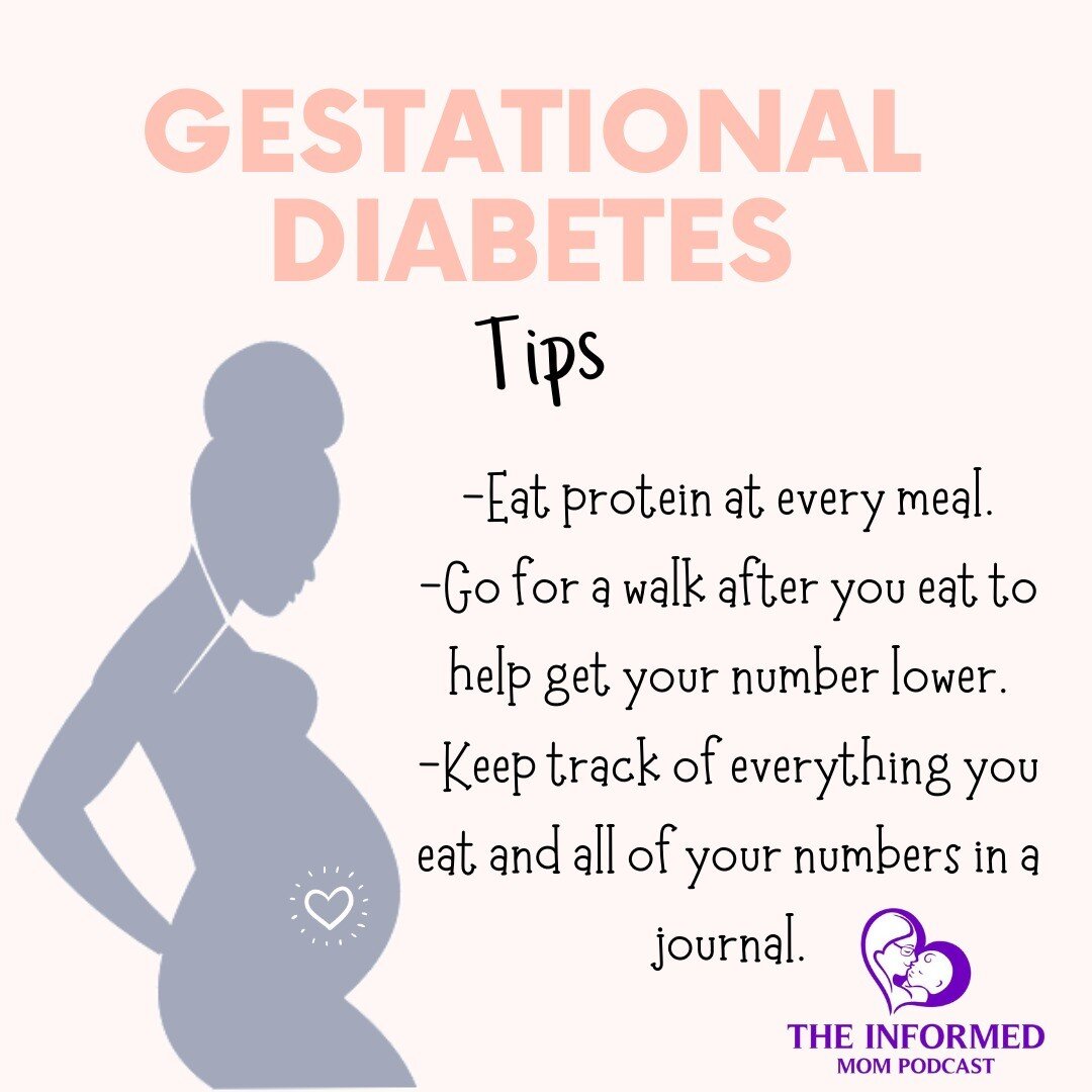 10-15% of all pregnant women get gestational diabetes even if they are super healthy (it has to do with pregnancy hormones). Tune in to episode 7 to learn more about gestational diabetes and tips to make it more manageable should you be faced with th