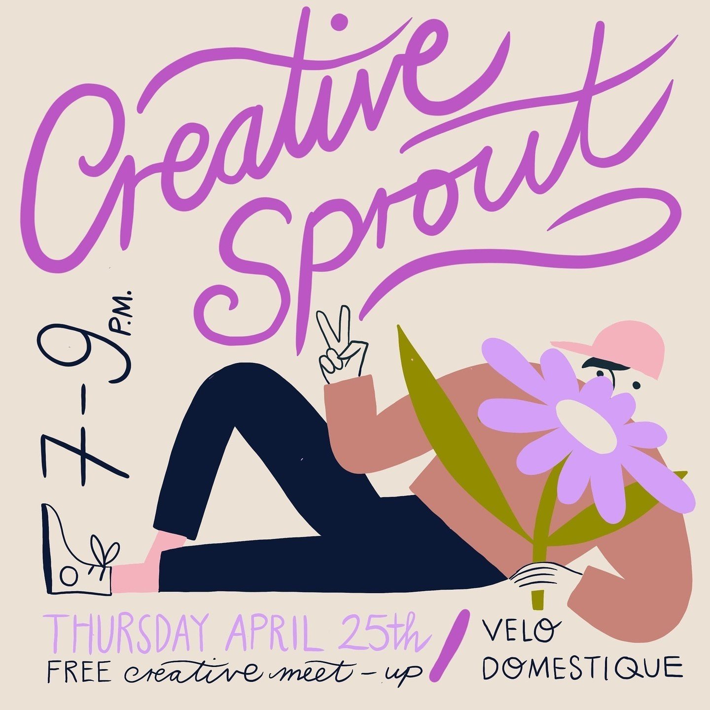 Step into the vibrant world of creativity at the much-anticipated Creative Sprout event, an evening designed for forging connections and igniting inspiration 🌟⁠
⁠
Hosted by local illustrator @karolinschnoor, Creative Sprout is all about genuine conv