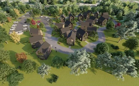 Affordable Condo Development with 21 Standalone Units Opens in Brunswick