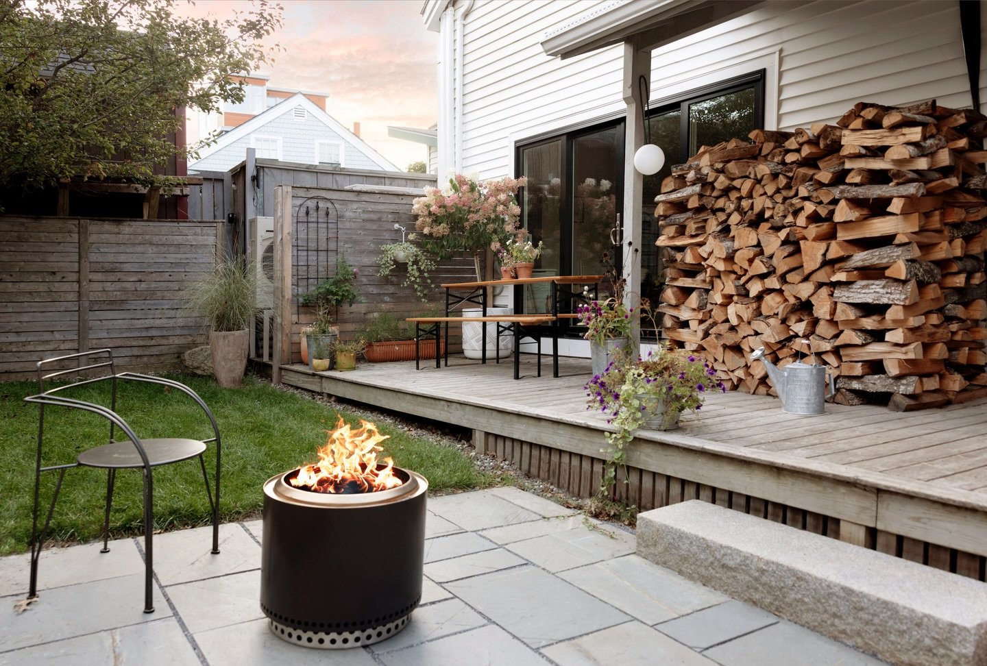 Warm weather is right around the corner! #hayrunner #deck #patio #maine #designbuild