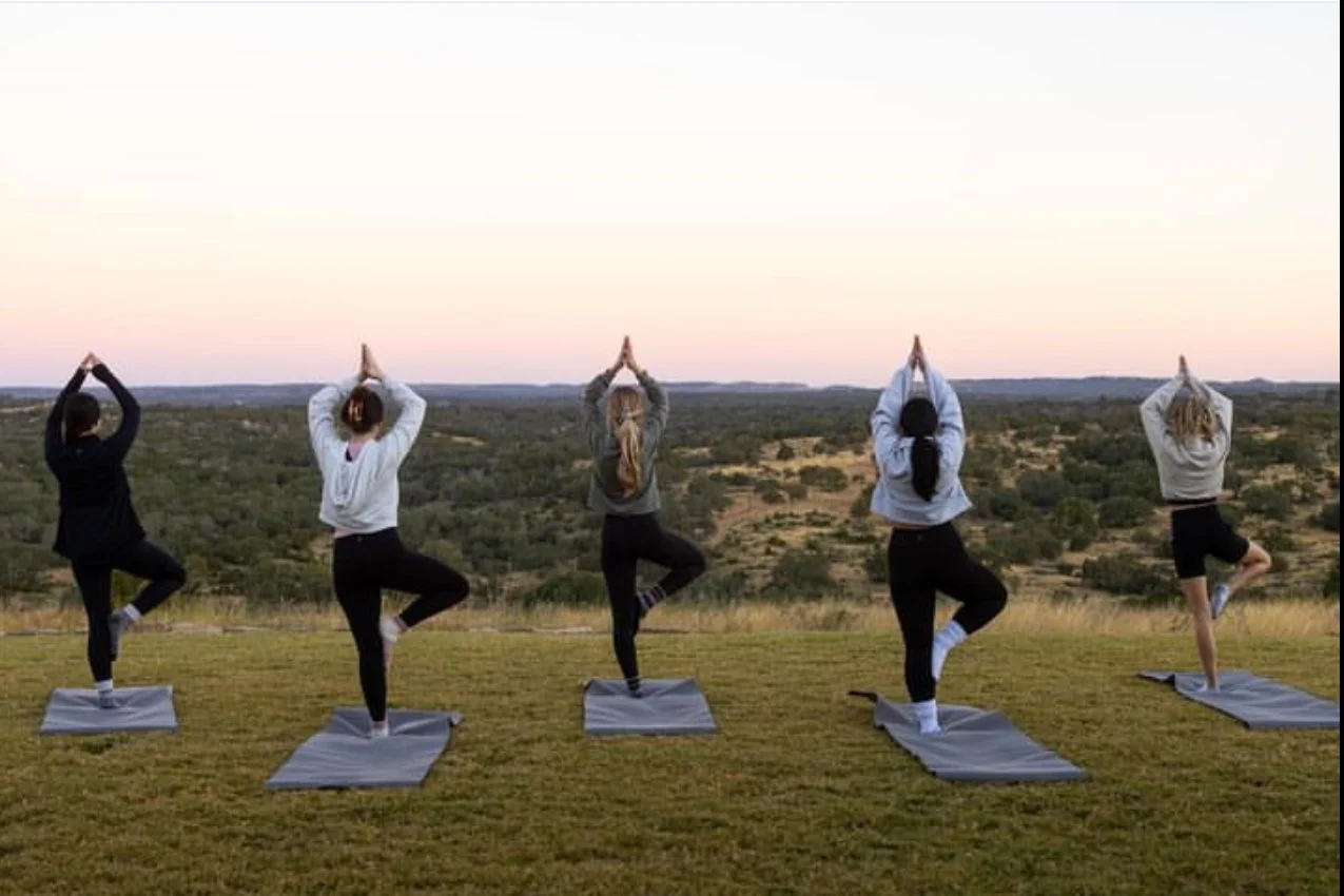 Yoga for a girls weekend