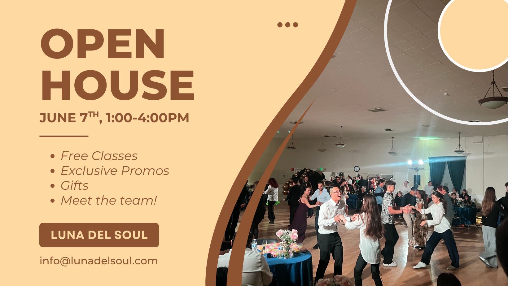 Open House @ Luna Del Soul