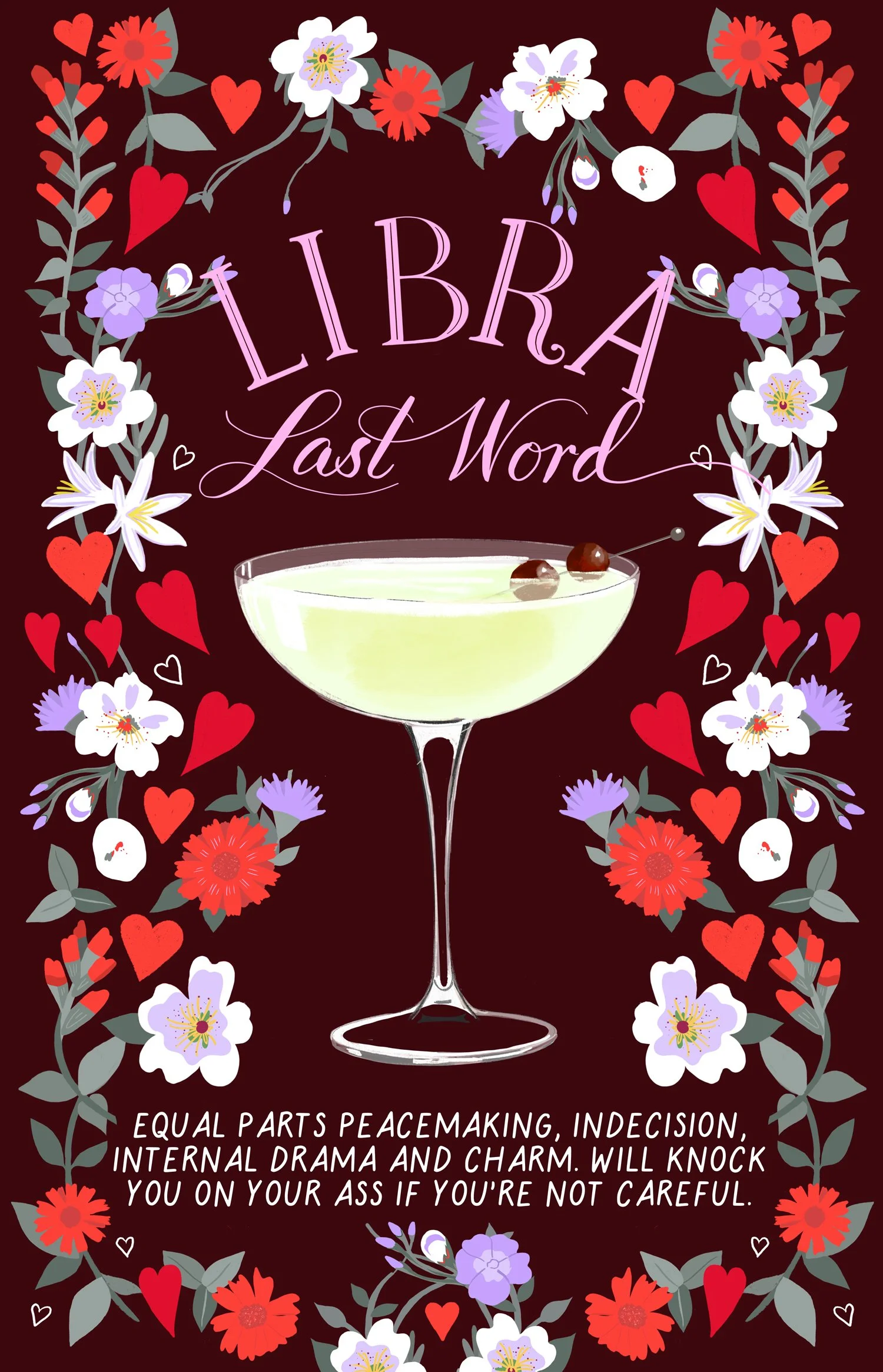 Libra cocktail recipe - Last Word
