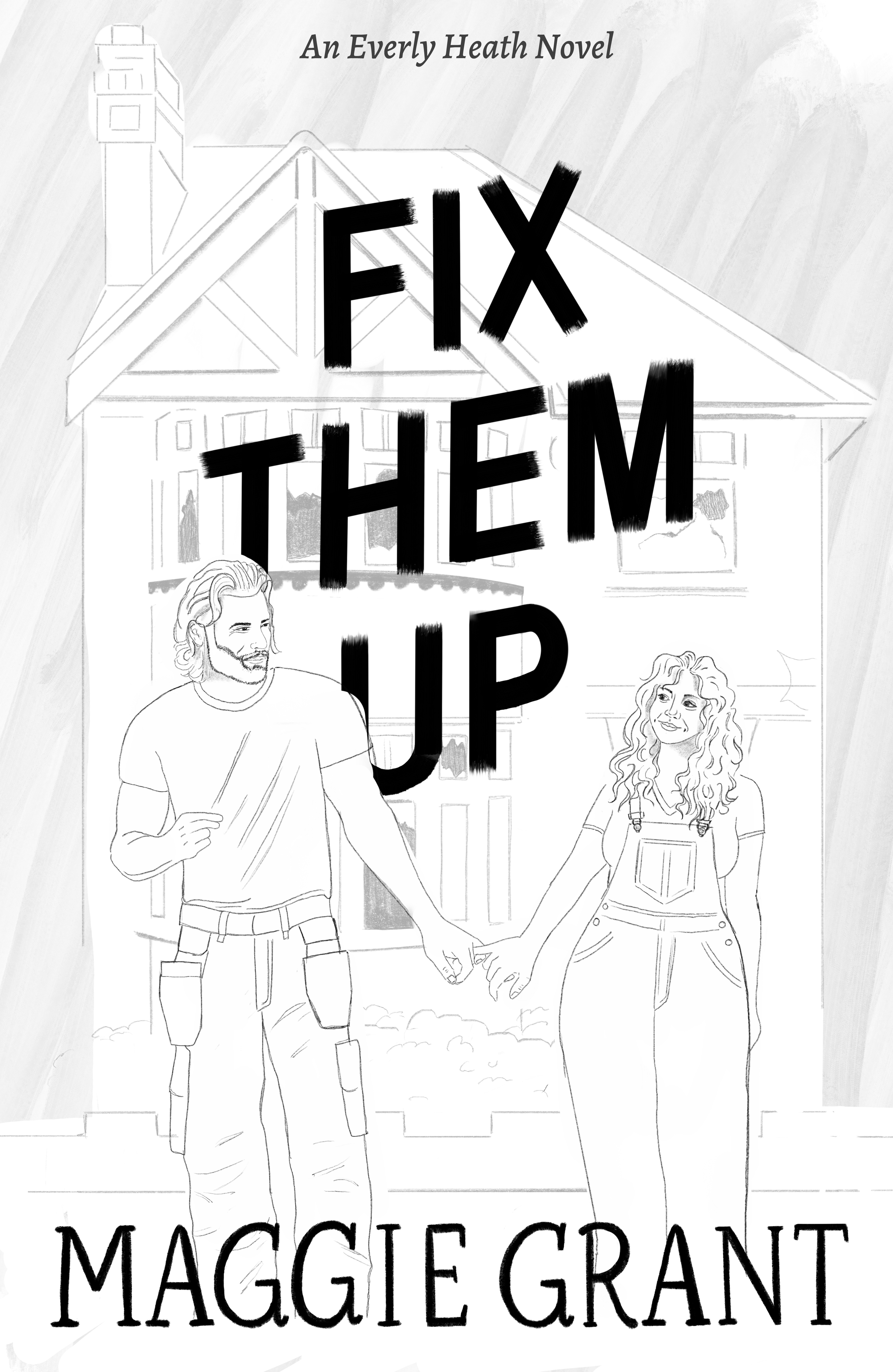 Book cover concept sketch - Fix Them Up